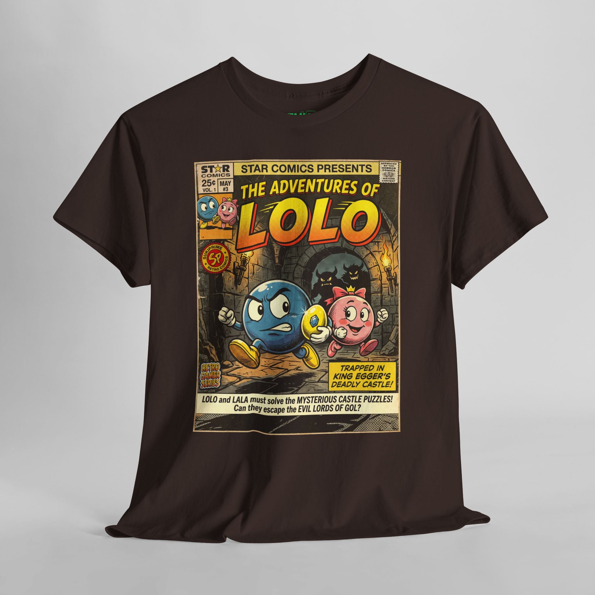The Adventures of Lolo Comic ArtT-Shirt