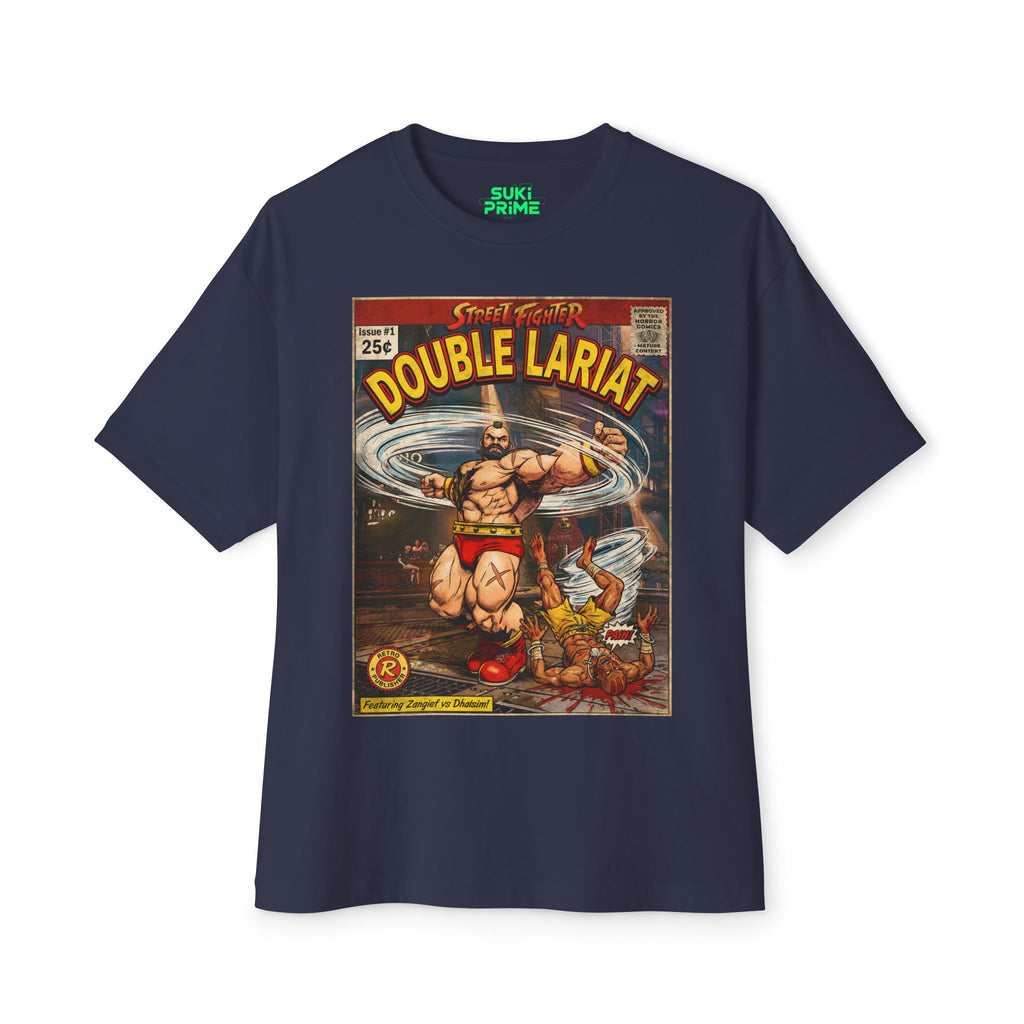 Zangief Street Fighter Comic Cover Oversized T-Shirt