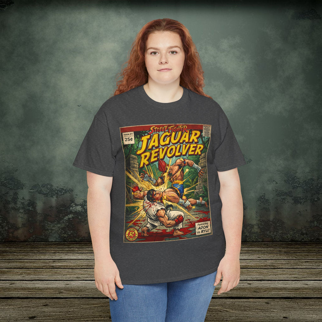 Street Fighter | Jaguar Revolver | Vintage Retro Gaming T-Shirt