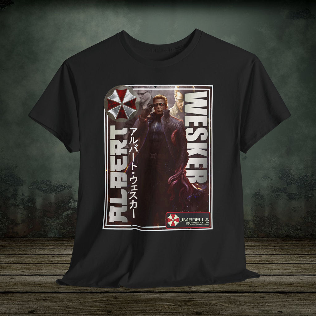 Albert Wesker - Vintage Retro Gaming T-Shirt - SukiPrime