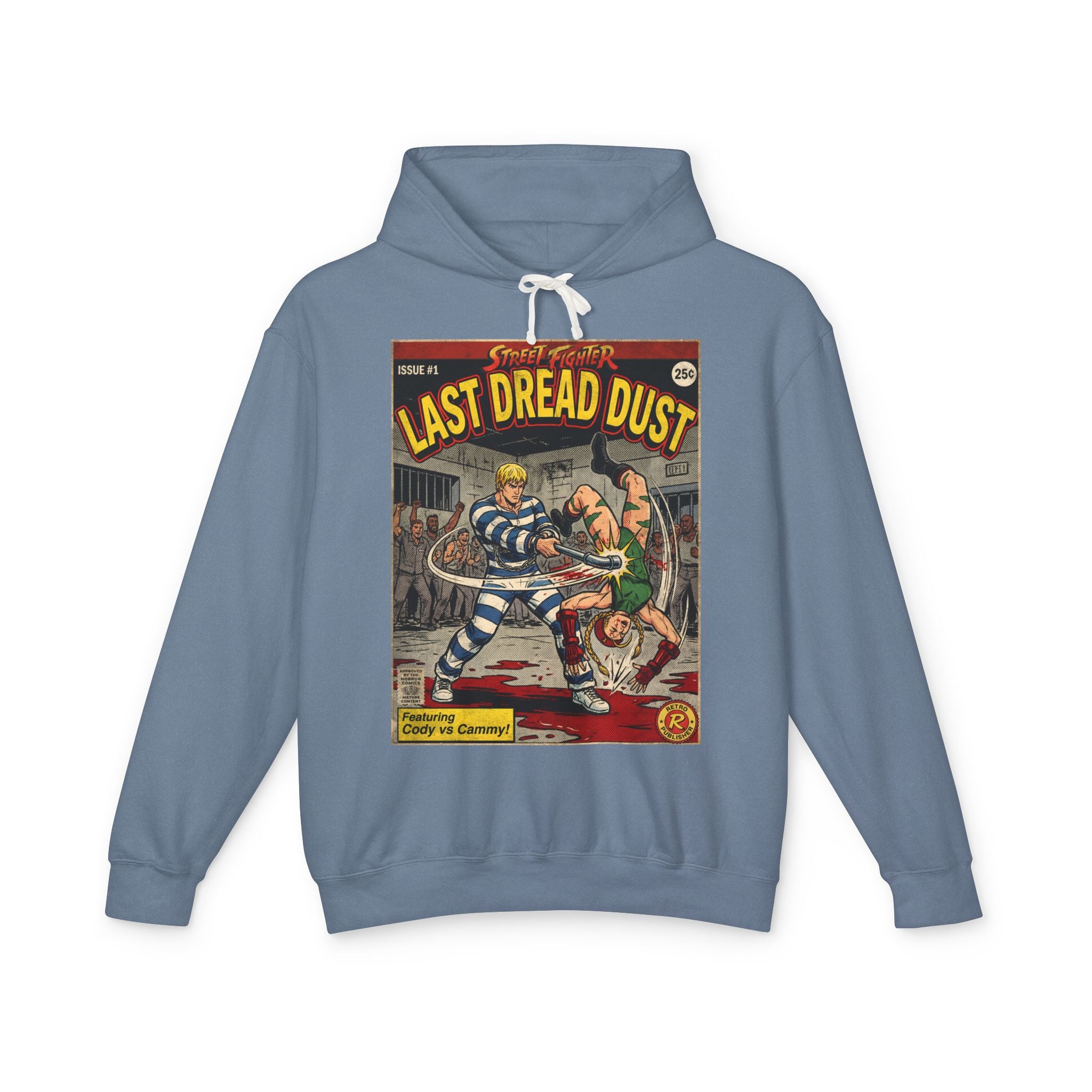 Cody Street Fighter Comic Cover Hoodie