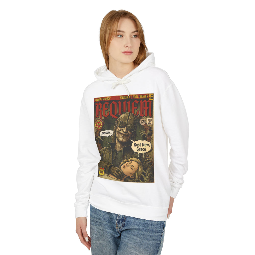 Resident Evil Requiem Comic Cover Hoodie