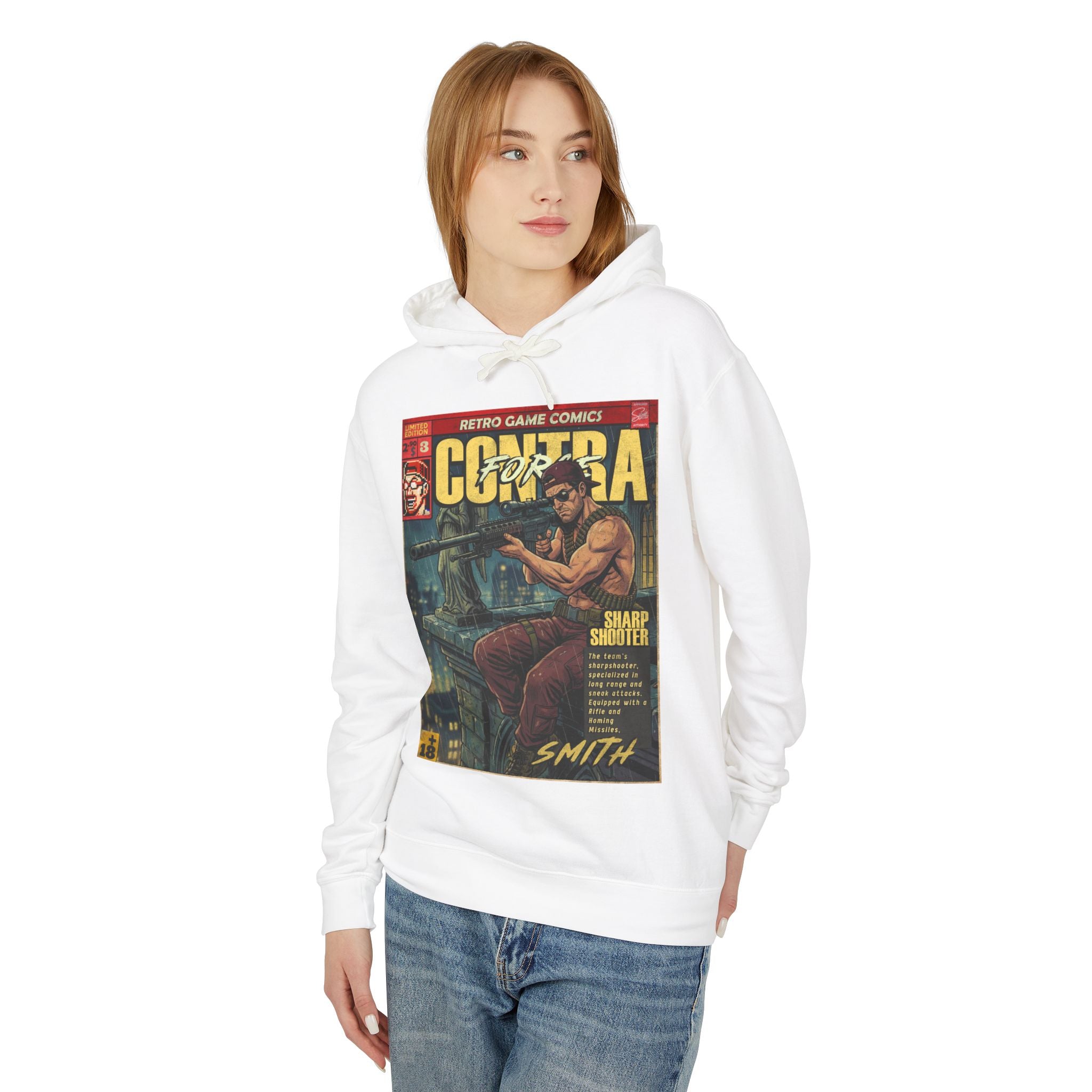 Contra Force Comic Cover Hoodie