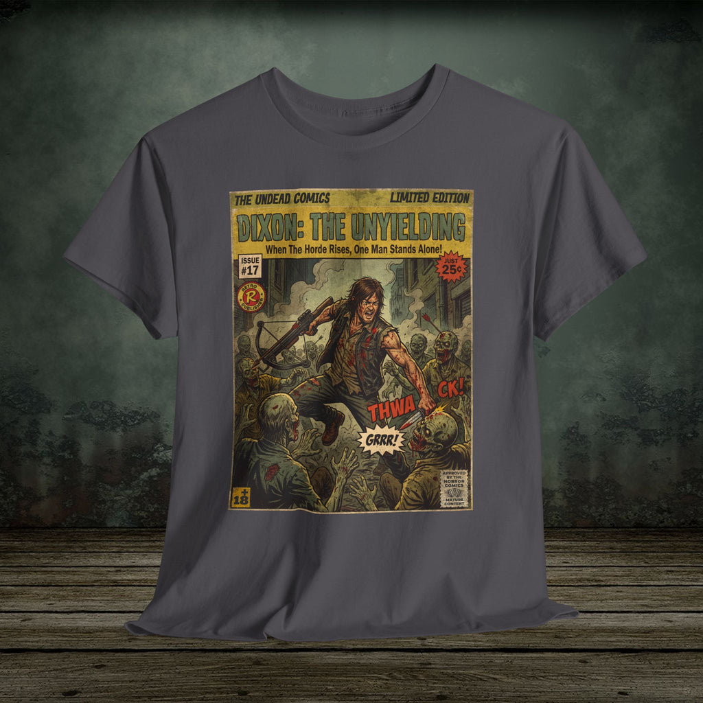 Retro Walking Dead TV Series Comic Art T-Shirt by SukiPrime