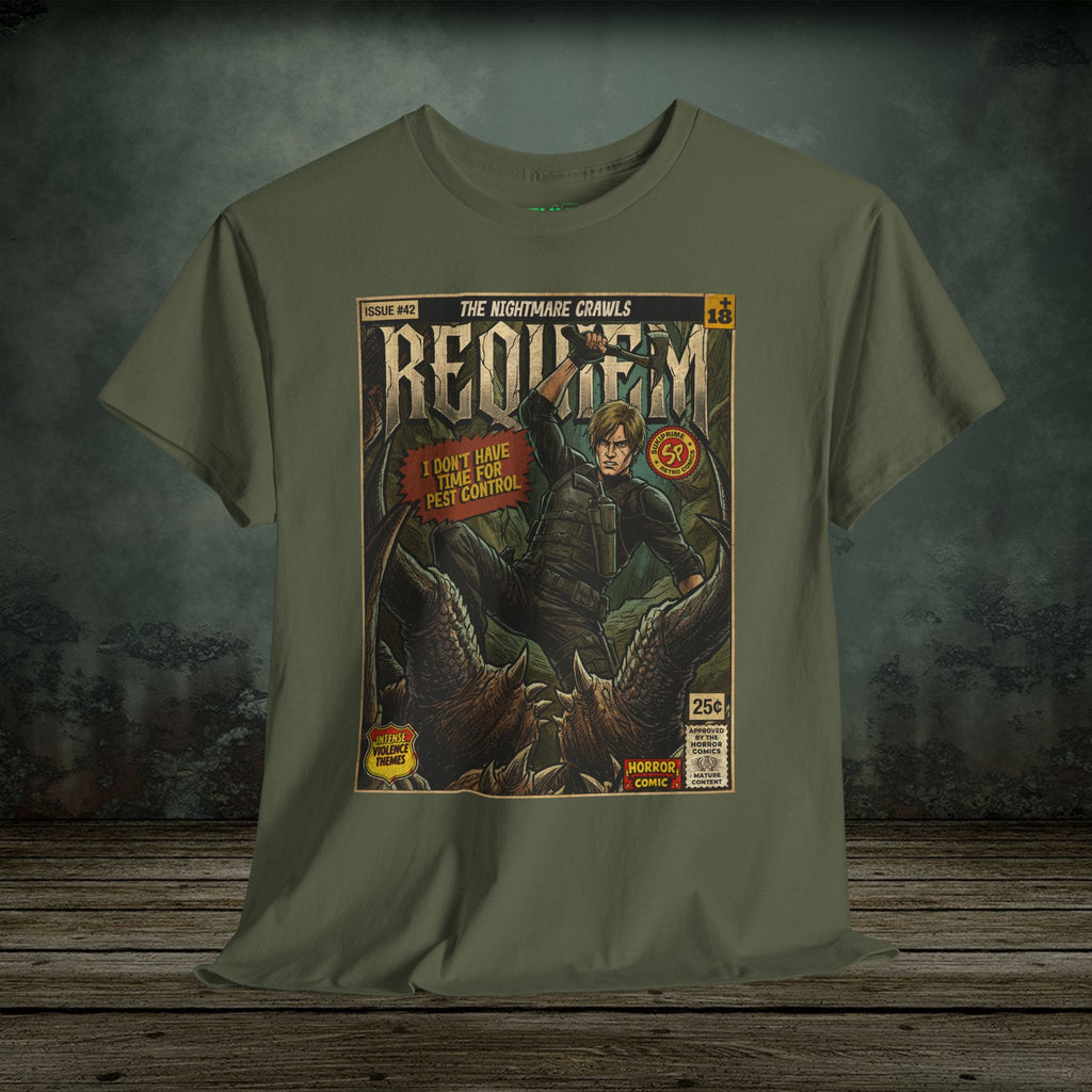 Resident Evil Requiem | Vintage Retro Gaming T-Shirt