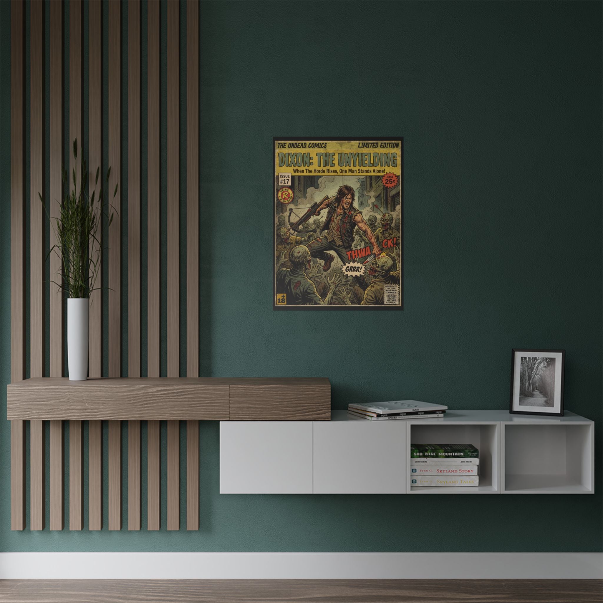Dixon : The Unyielding Comic Satin Poster (300gsm) 18″ x 24″ (Vertical)