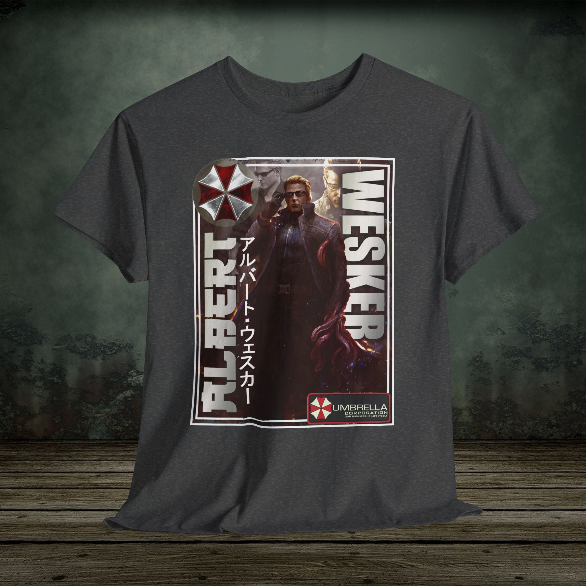 Albert Wesker - Vintage Retro Gaming T-Shirt - SukiPrime