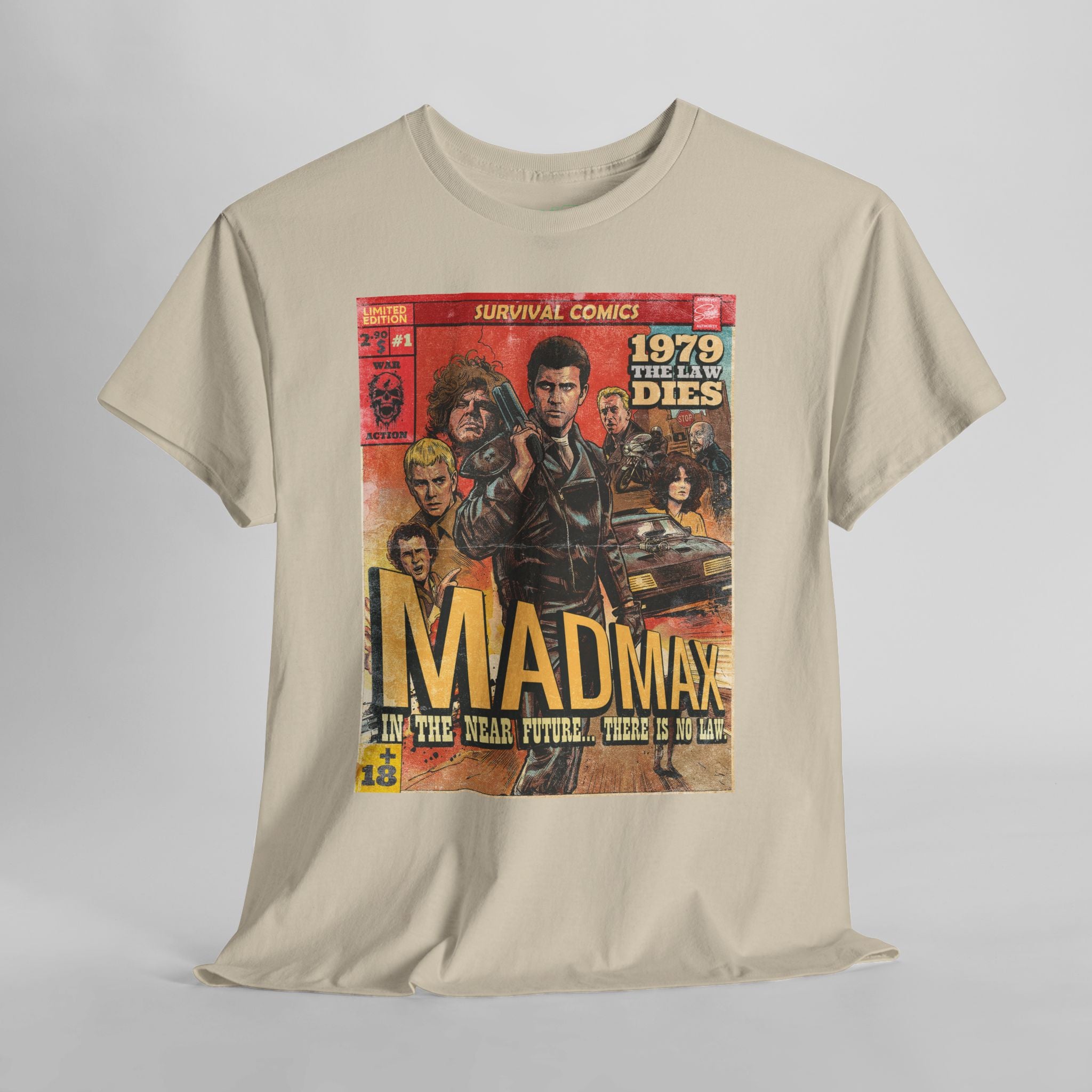 Mad Max Vintage Retro Comic Cover T-Shirt