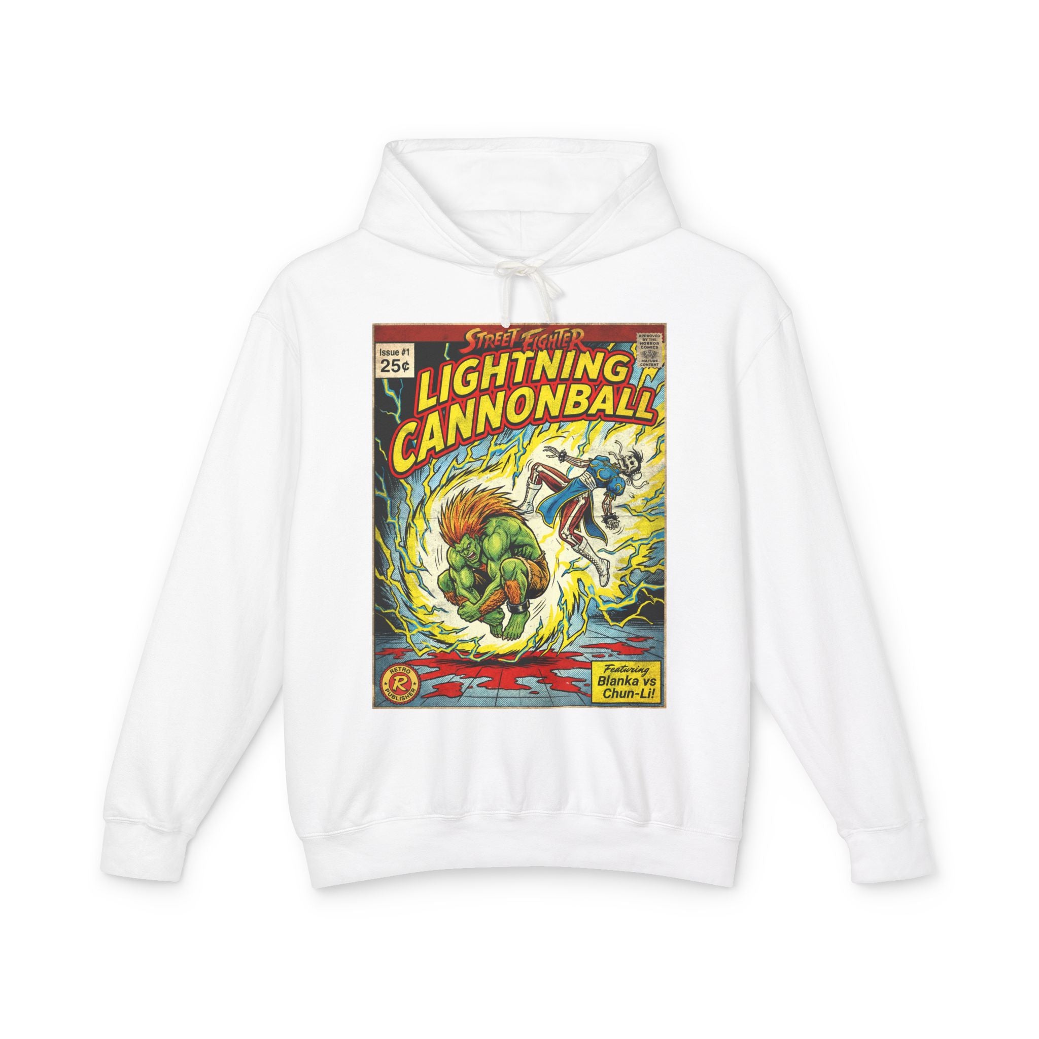 Blanka Street Fighter Comic Cover Hoodie
