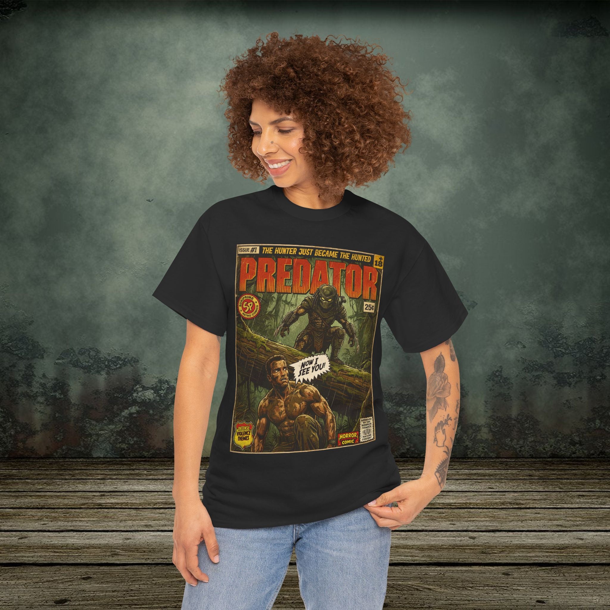 Predator Movie Vintage  T-Shirt