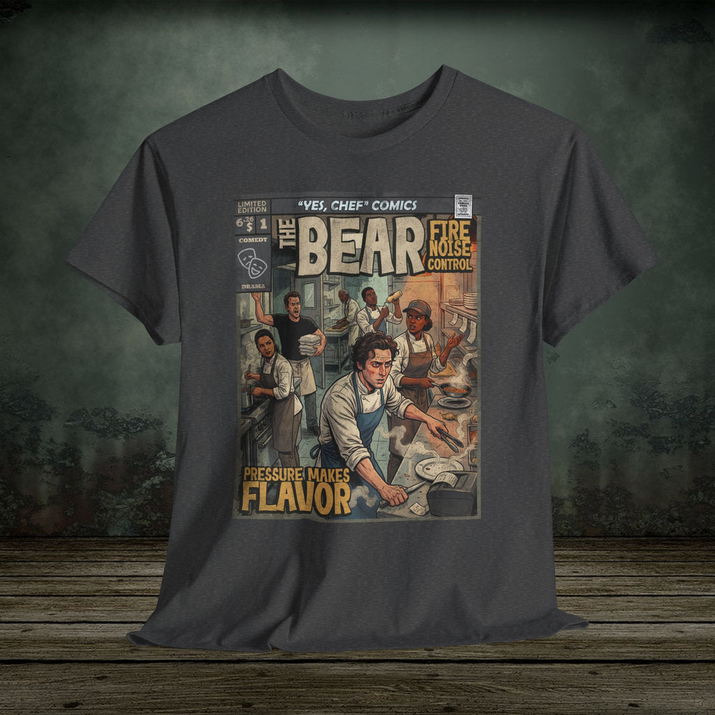 Fire, Noise, Control - Vintage Retro TV Series T-Shirt - SukiPrime