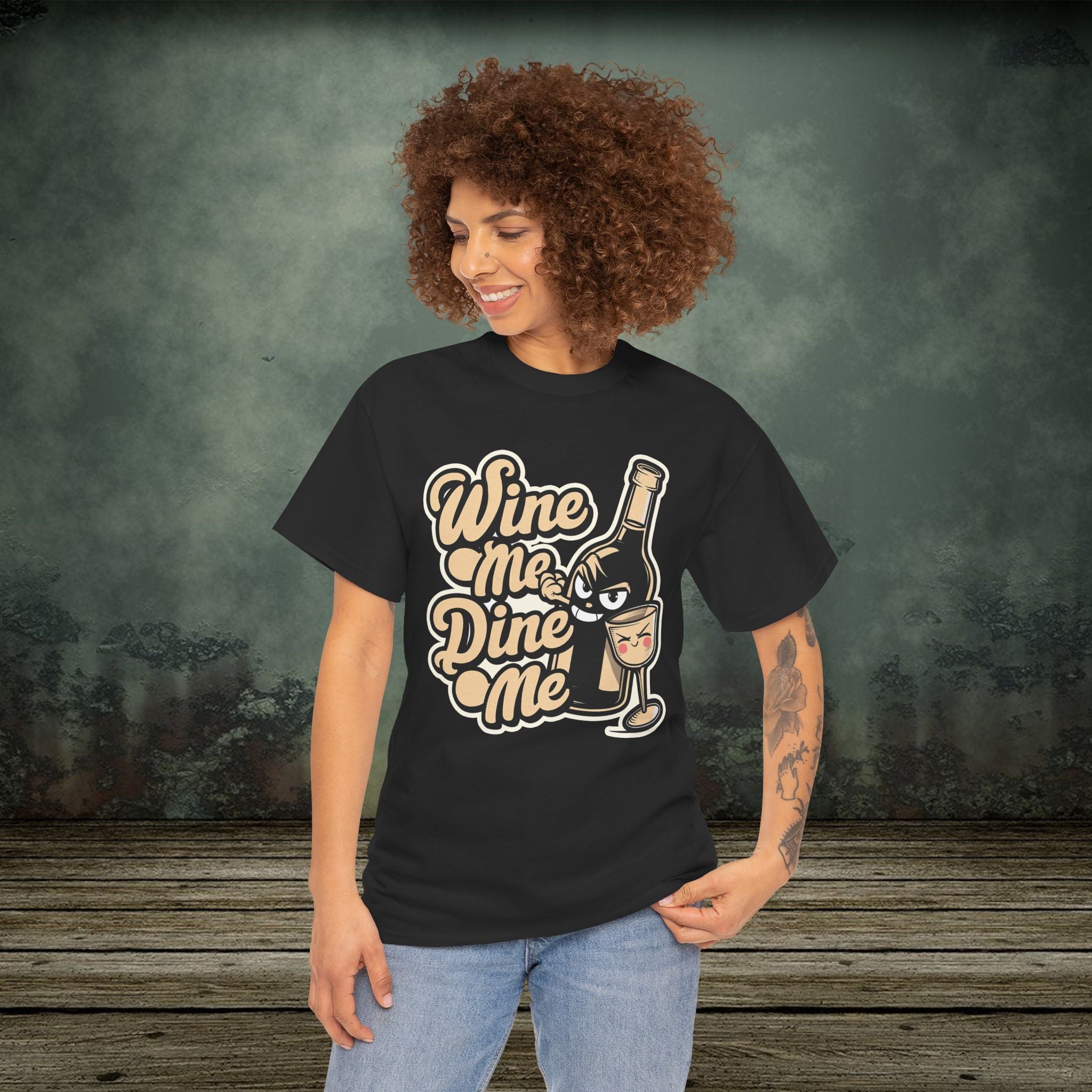 Wine me Dine me | Food Lover Tees & Gifts - SukiPrime