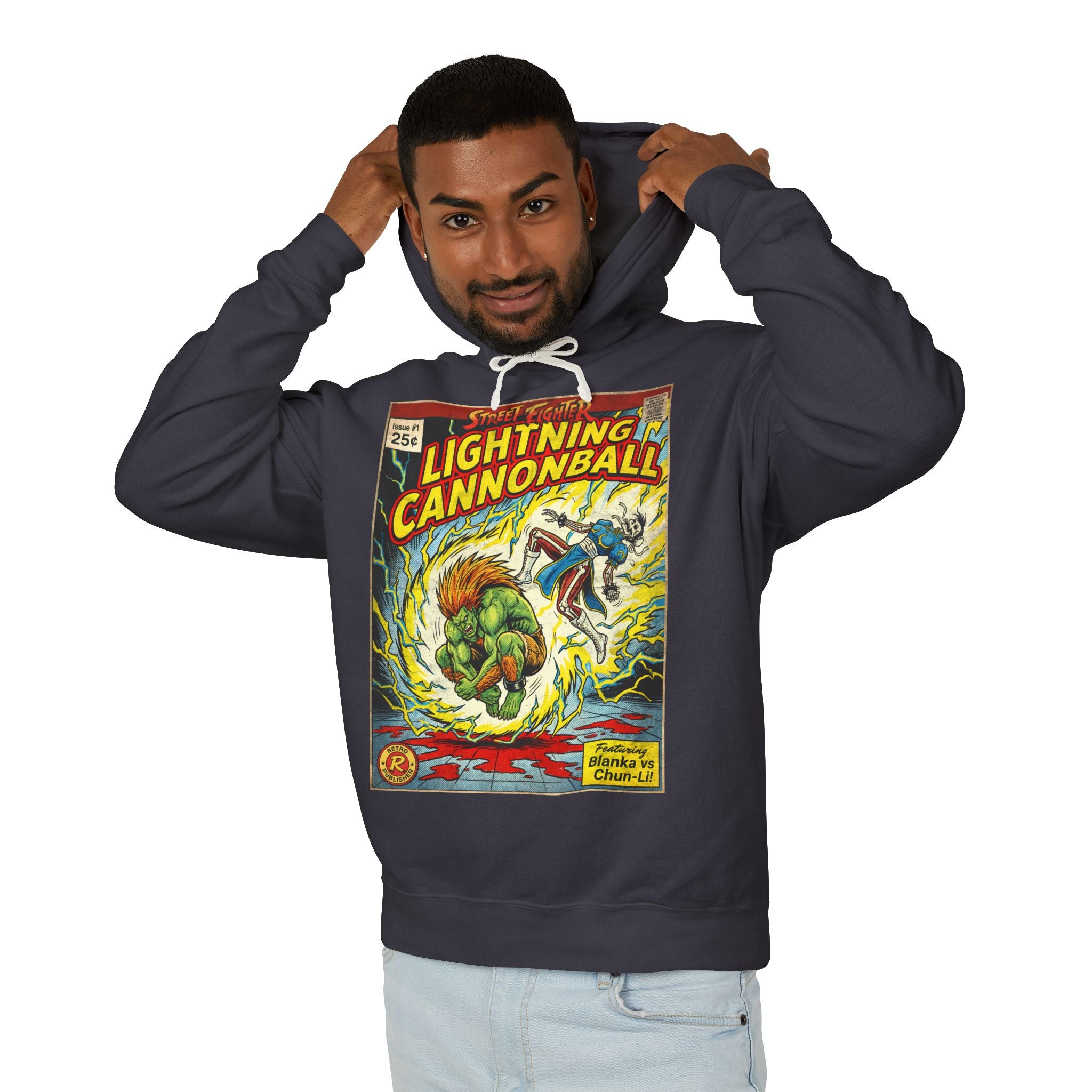 Blanka Street Fighter Comic Cover Hoodie