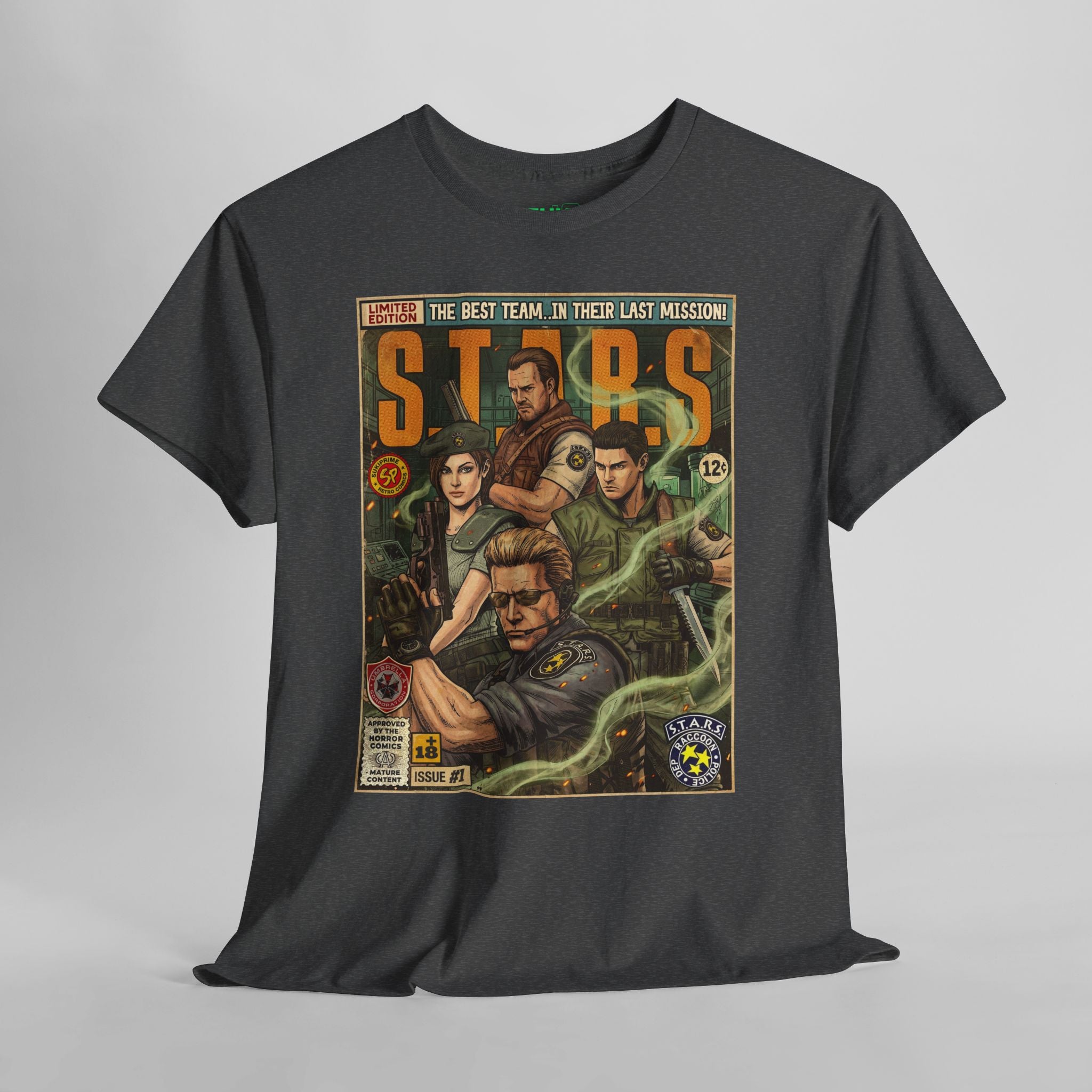 Resident Evil S.T.A.R.S Comic Art T-Shirt