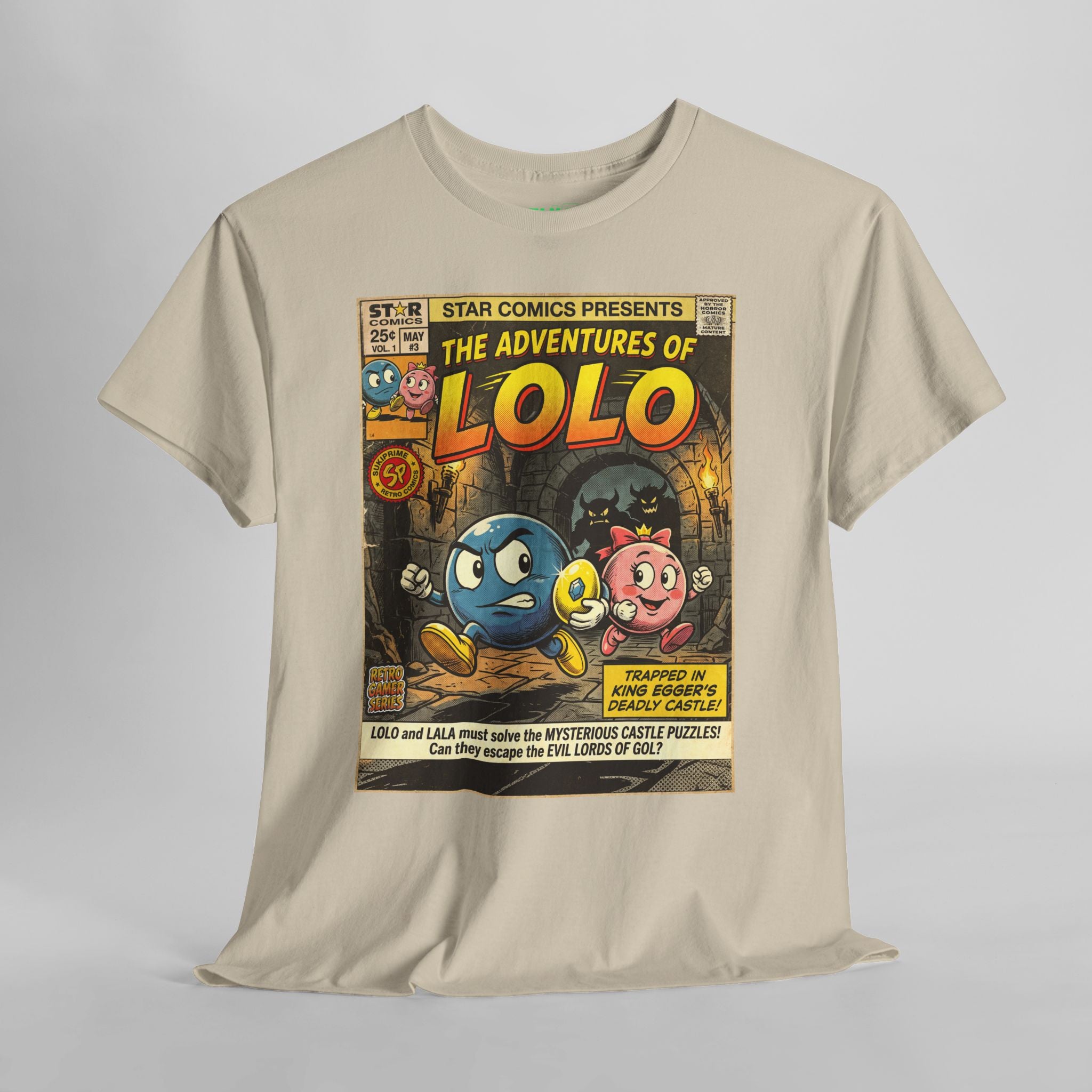 The Adventures of Lolo Comic ArtT-Shirt