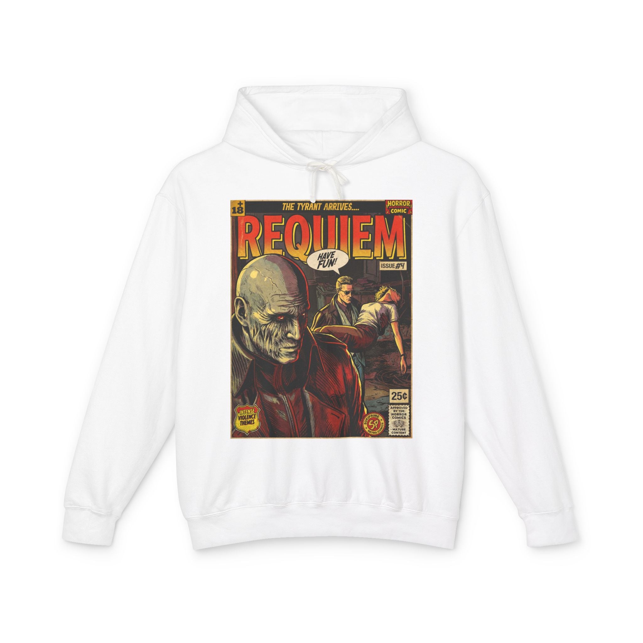 Resident Evil Requiem Comic Cover Hoodie