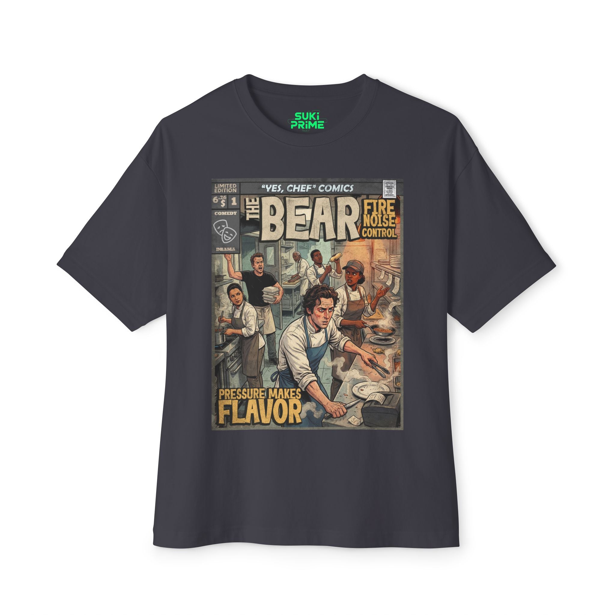 The Bear Comic Cover Oversized T‑Shirt