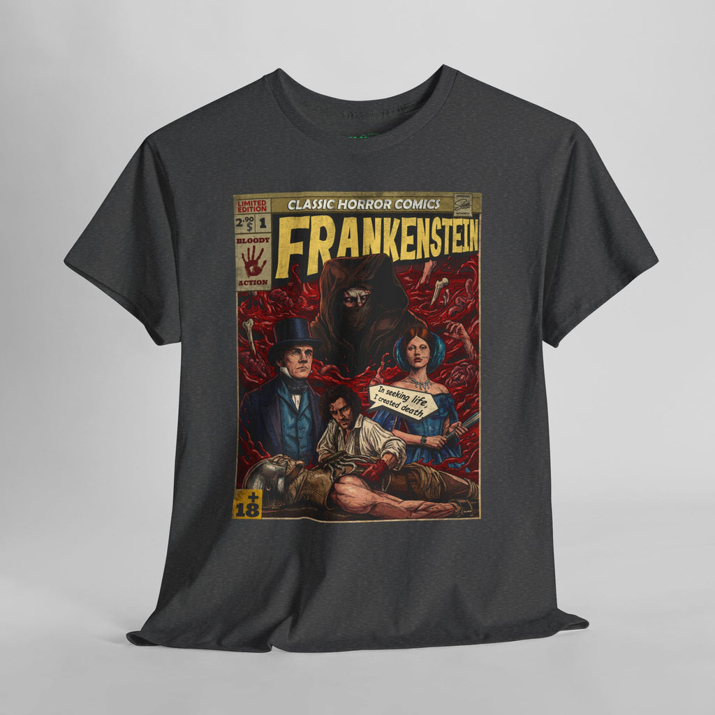 Frankenstein Vintage Retro Comic Cover T-Shirt