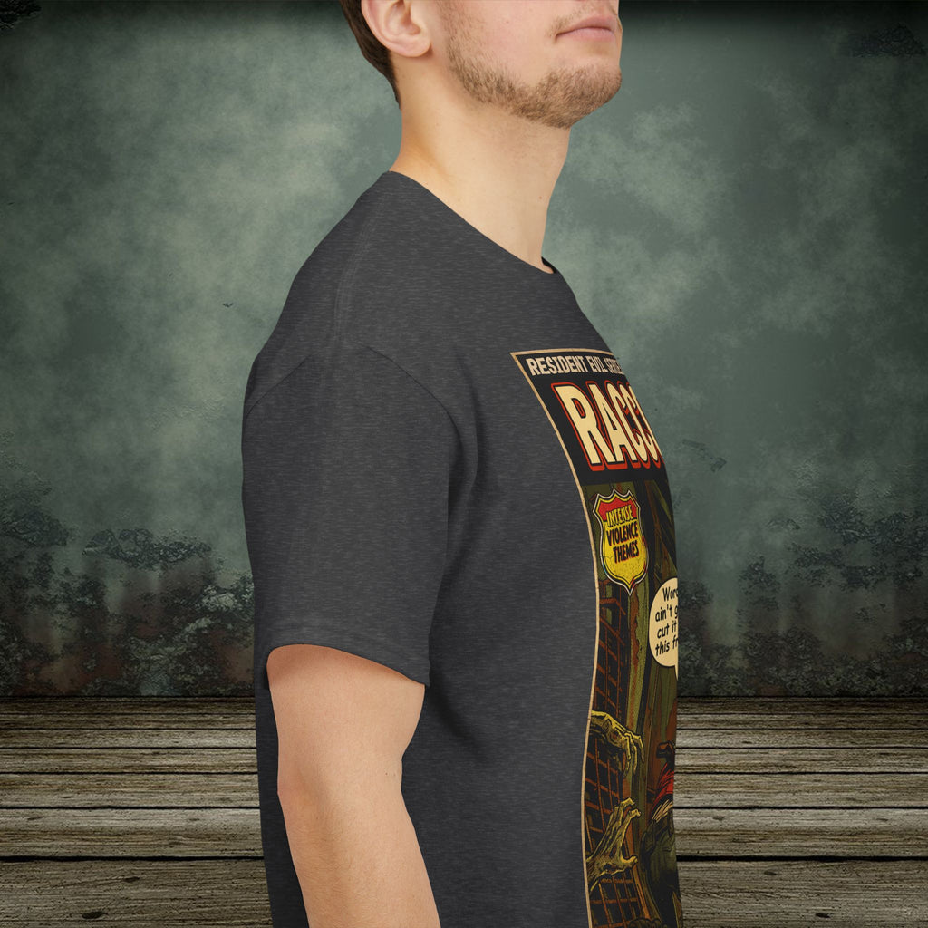 Resident Evil 2 Vintage Comic Art Gaming T-Shirt