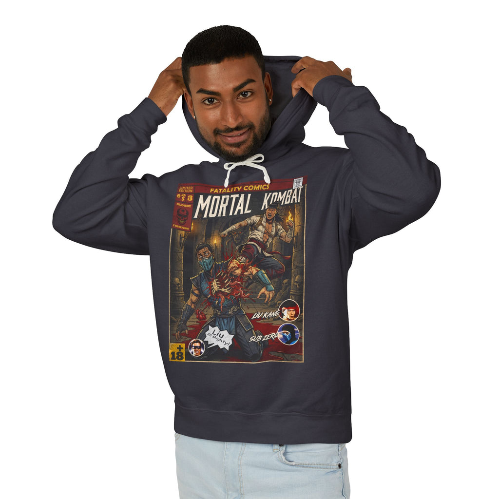 Liu Kang Mortal Kombat Comic Cover Hoodie