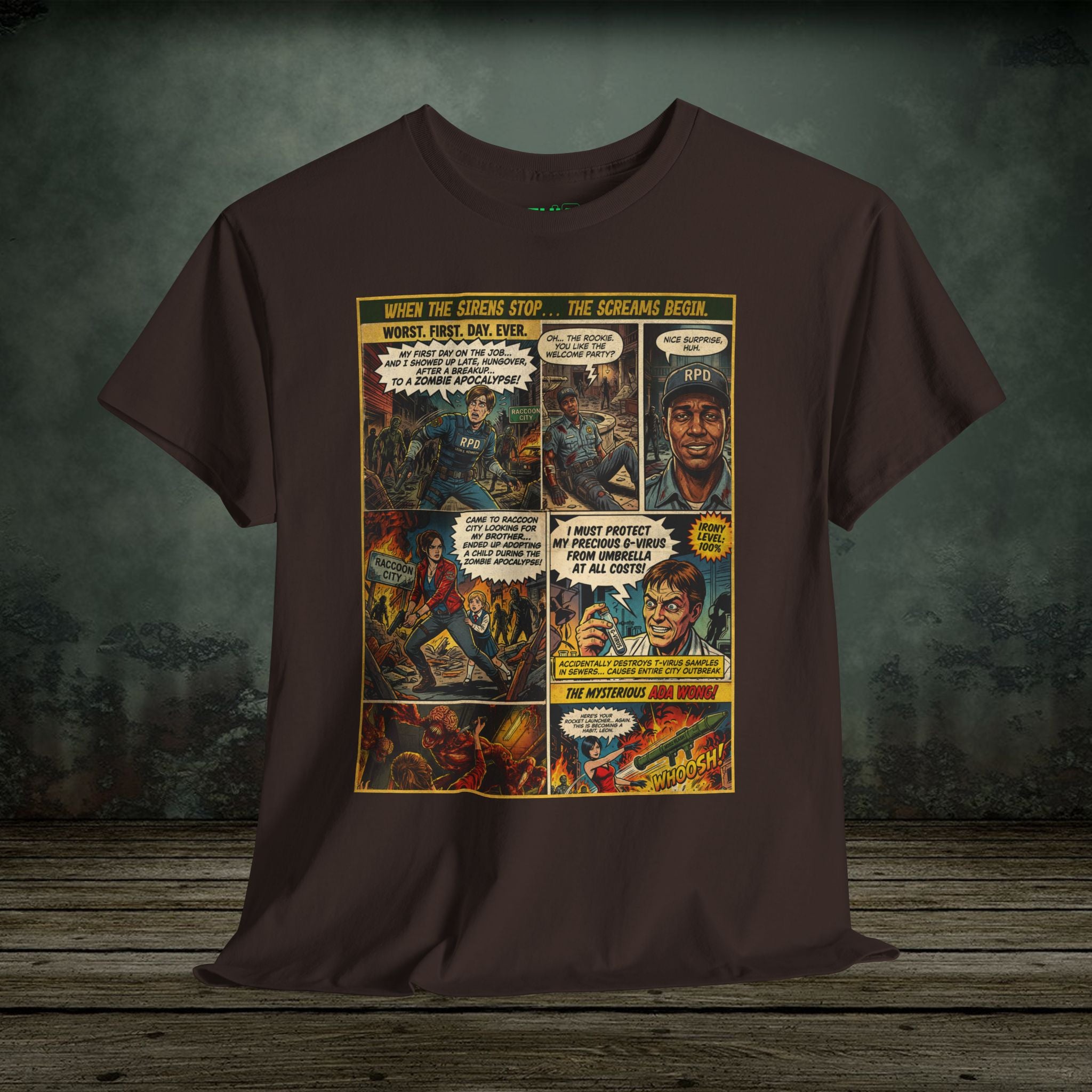 Resident Evil 2 | Vintage Retro Gaming T-Shirt