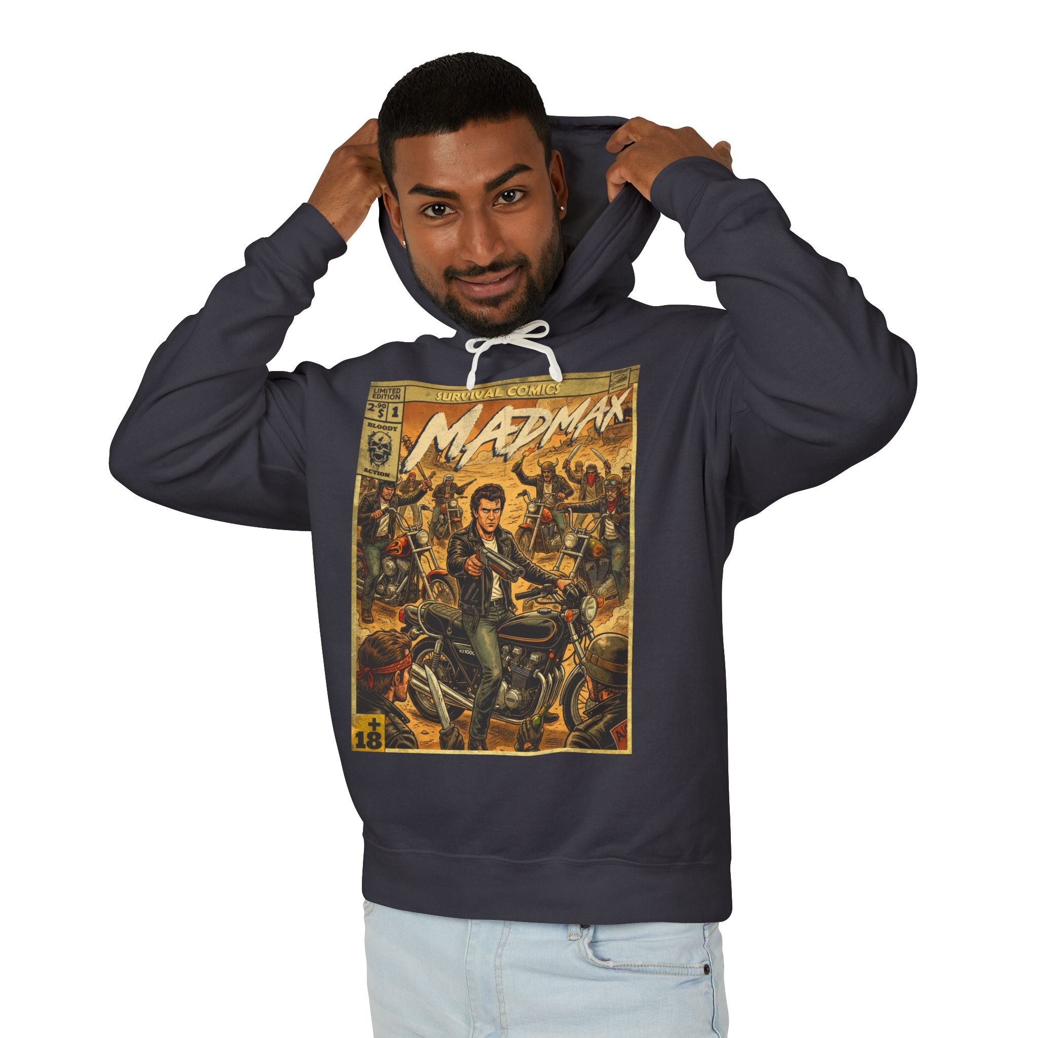 Madmax Movie Comic Cover Hoodie