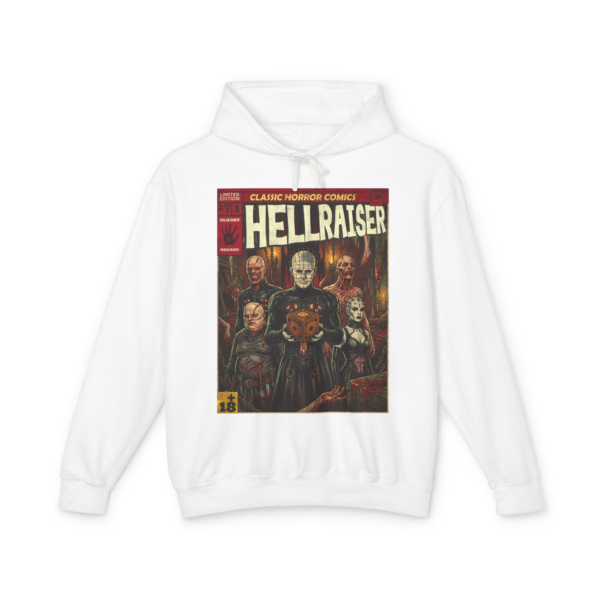 Hellraiser Movie Comic Cover Hoodie