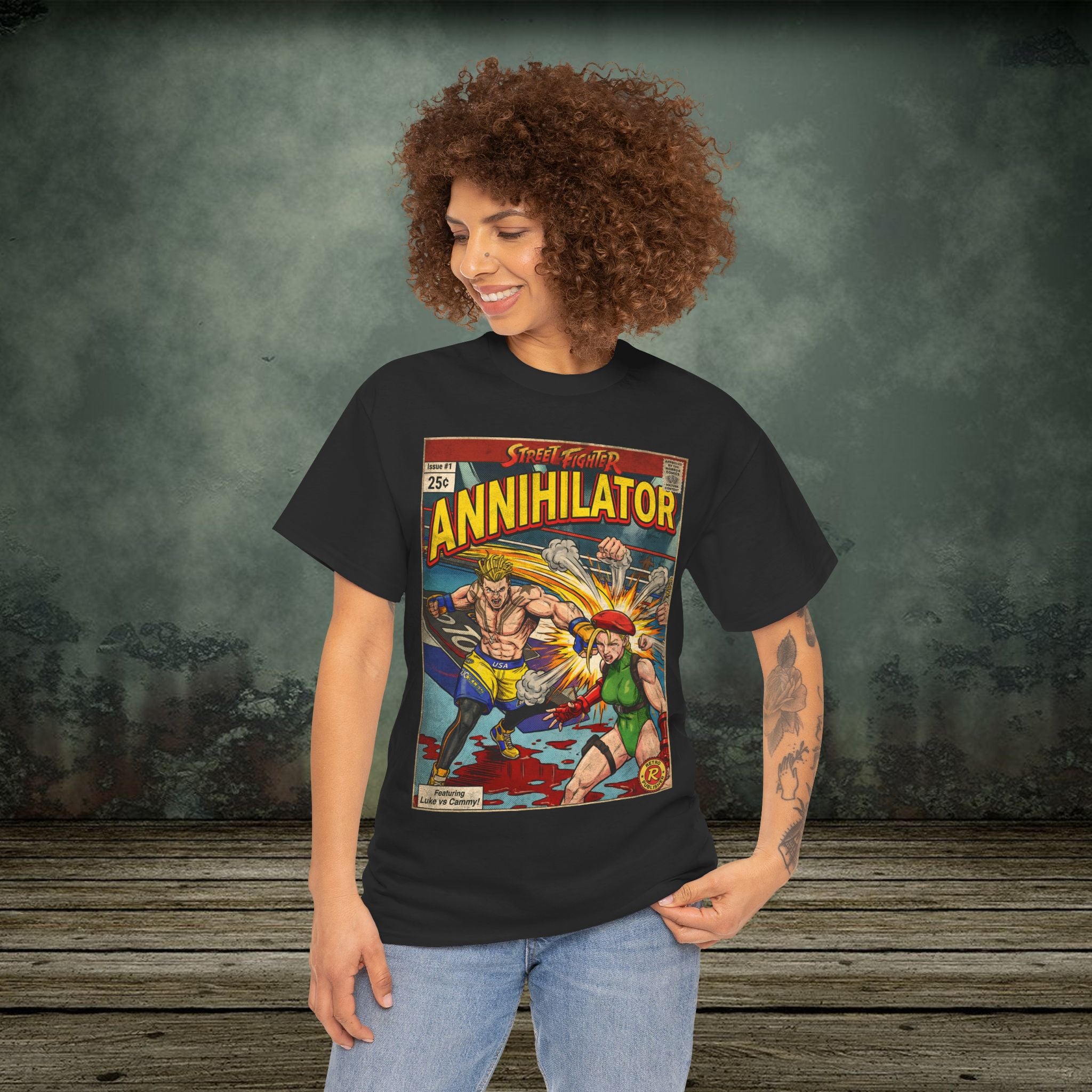Street Fighter | Annihilator | Vintage Retro Gaming T-Shirt
