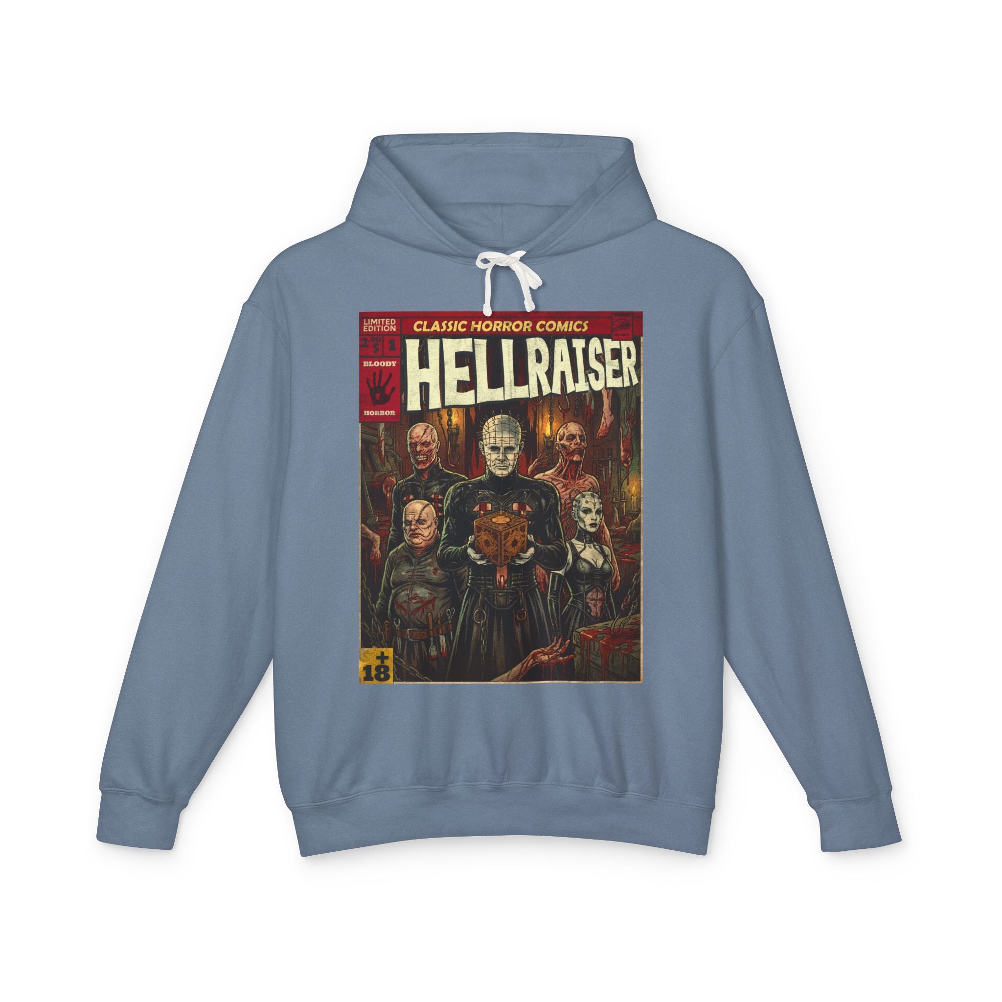 Hellraiser Movie Comic Cover Hoodie
