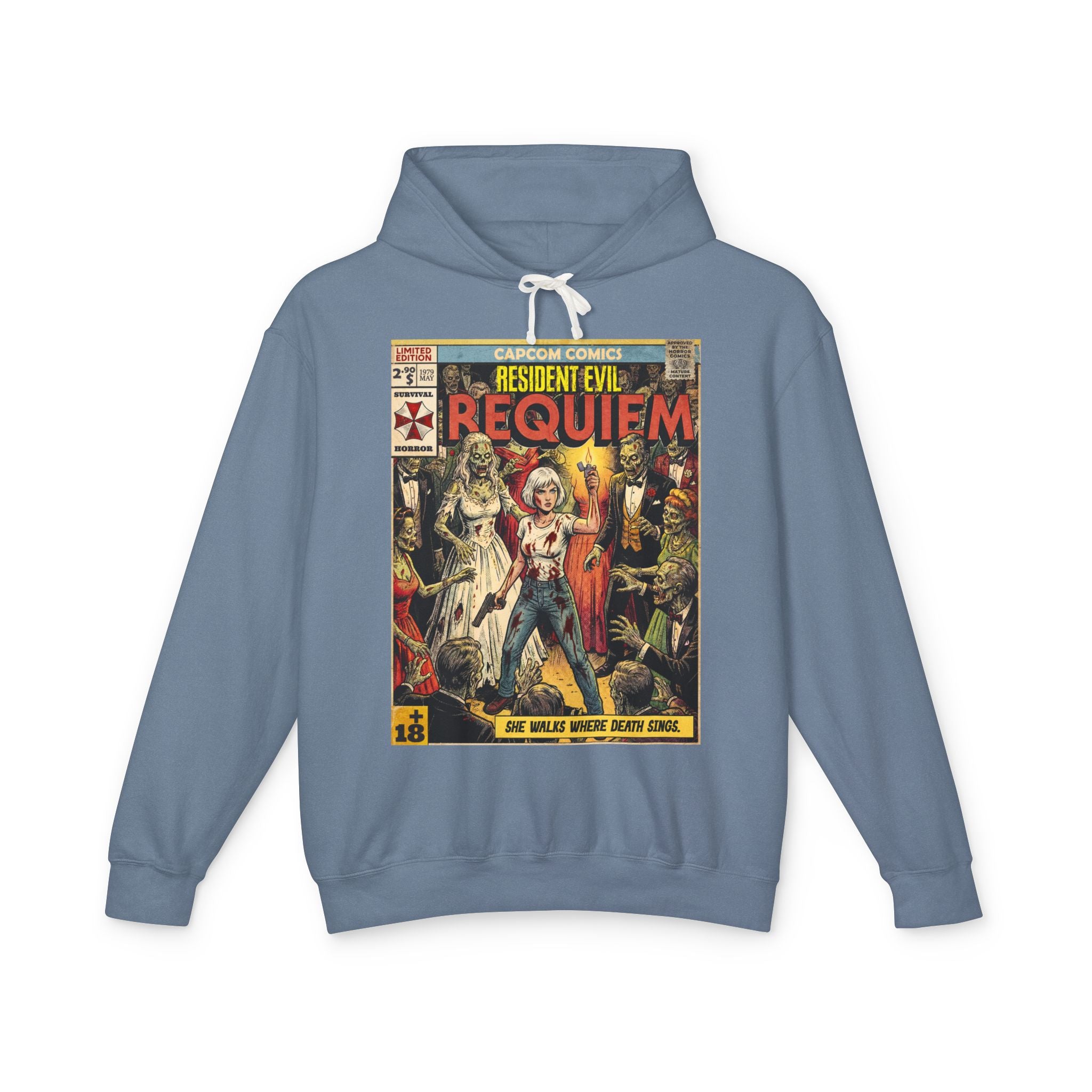 Resident Evil Requiem Comic Cover Hoodie