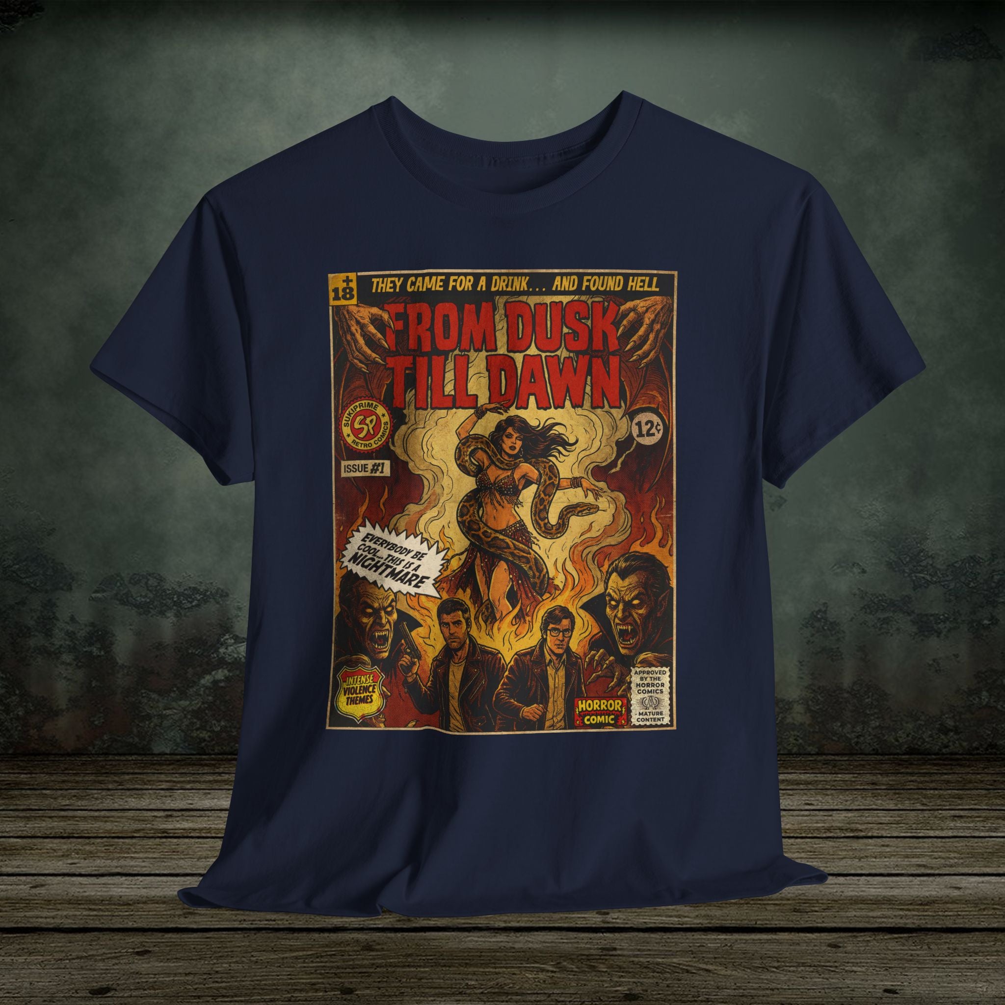 From Dusk Till Dawn Movie Vintage  T-Shirt