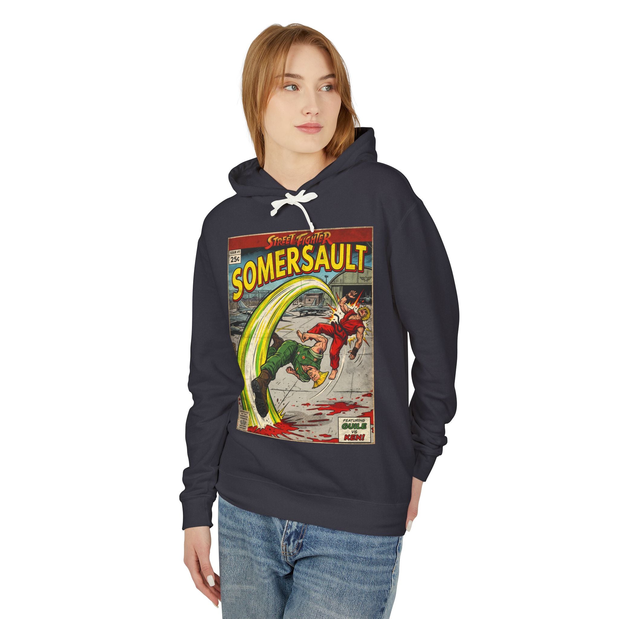 Guile Street Fighter Comic Cover Hoodie