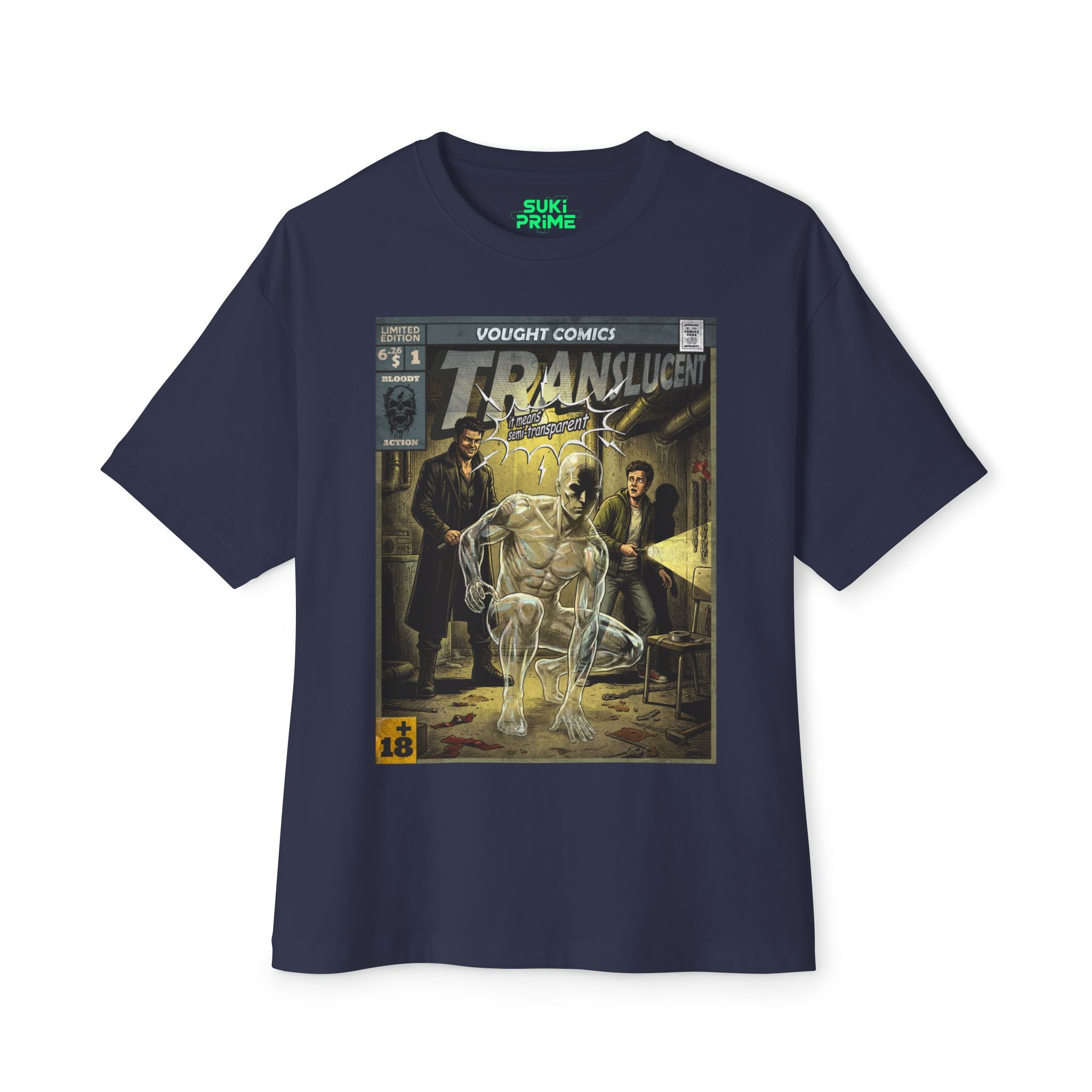 The Boys Comic Cover Oversized T‑Shirt