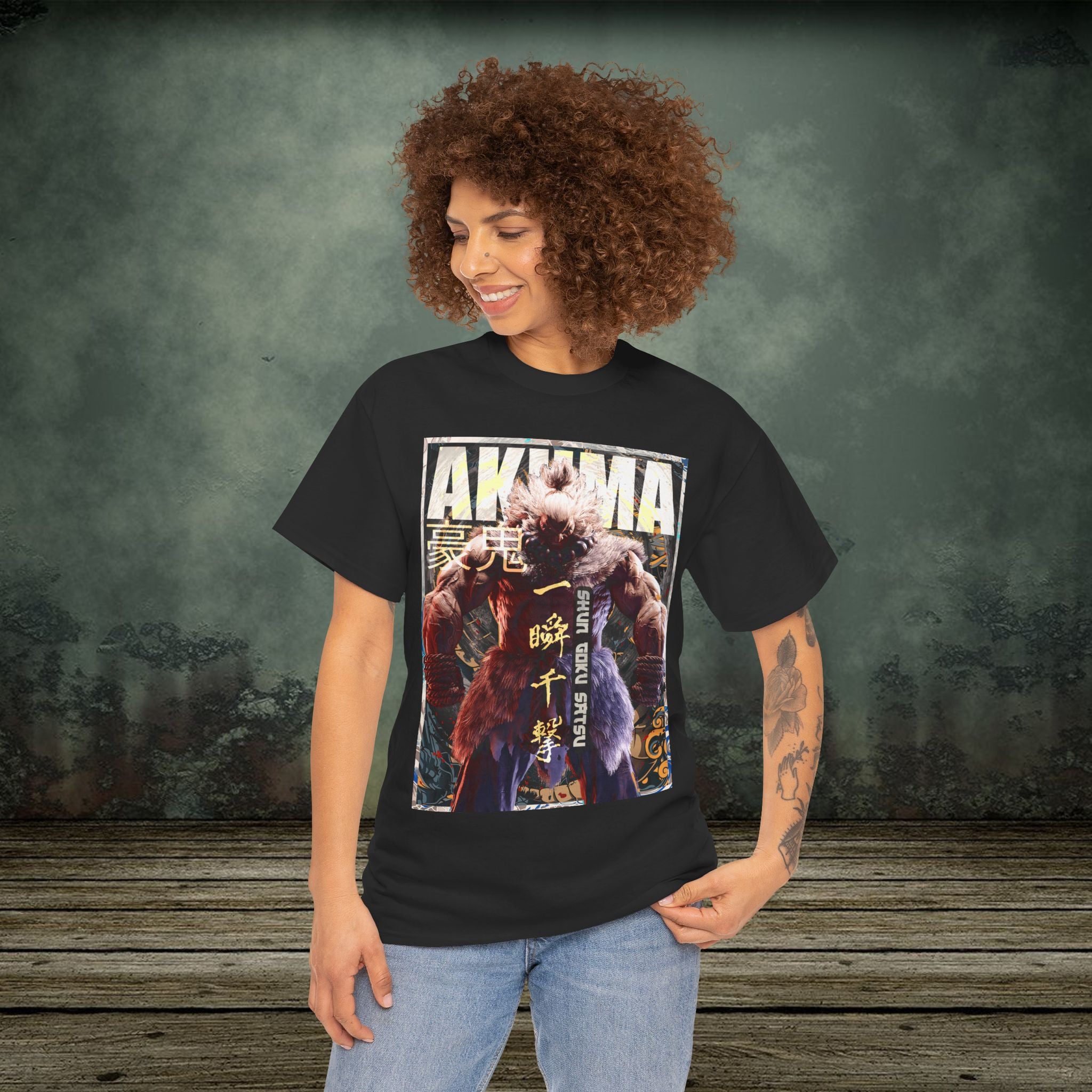Akuma - Vintage Retro Gaming T-Shirt - SukiPrime