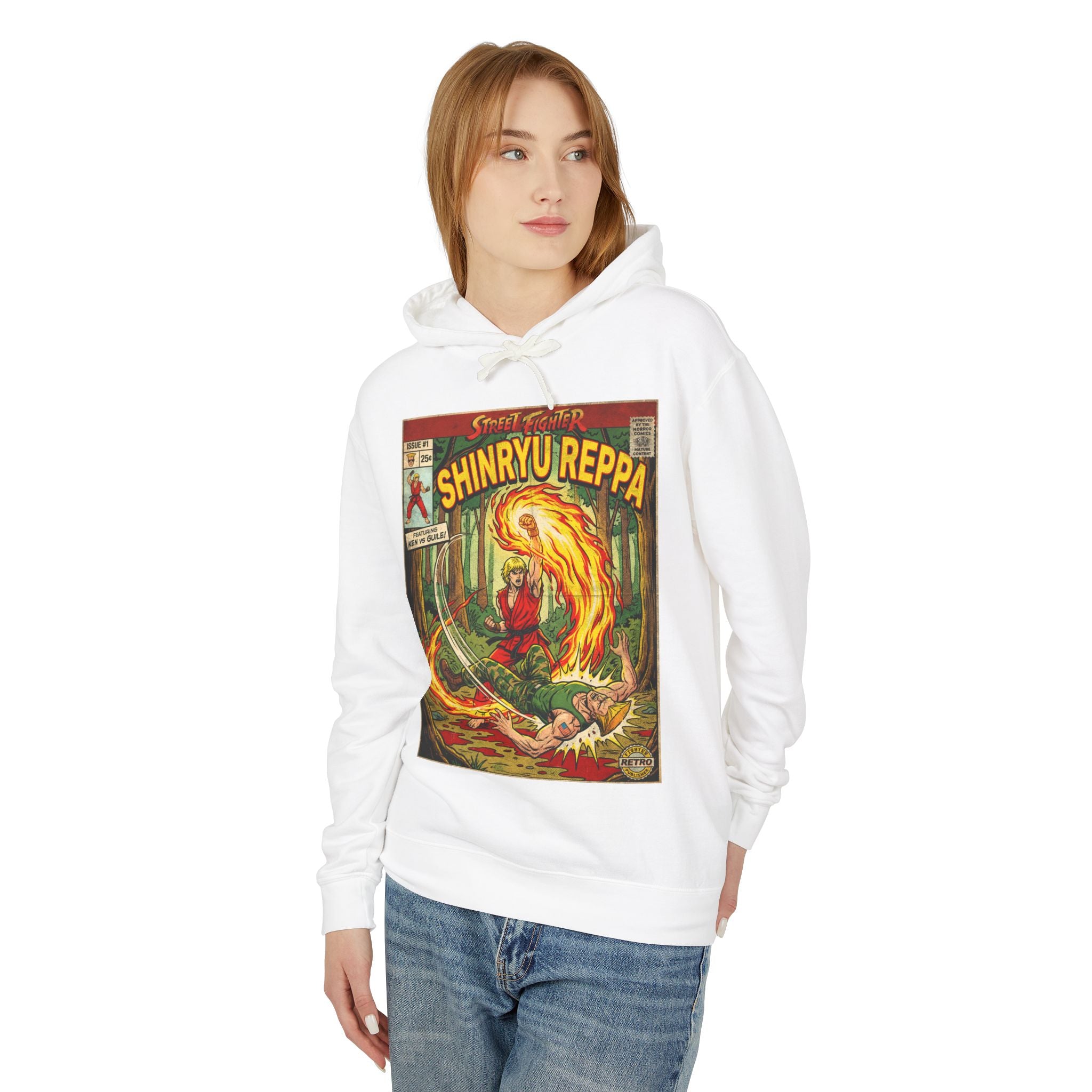 Ken Street Fighter Comic Cover Hoodie