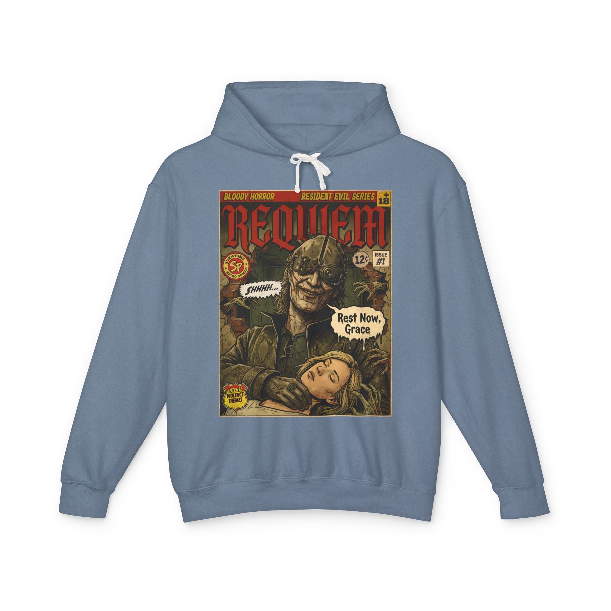 Resident Evil Requiem Comic Cover Hoodie
