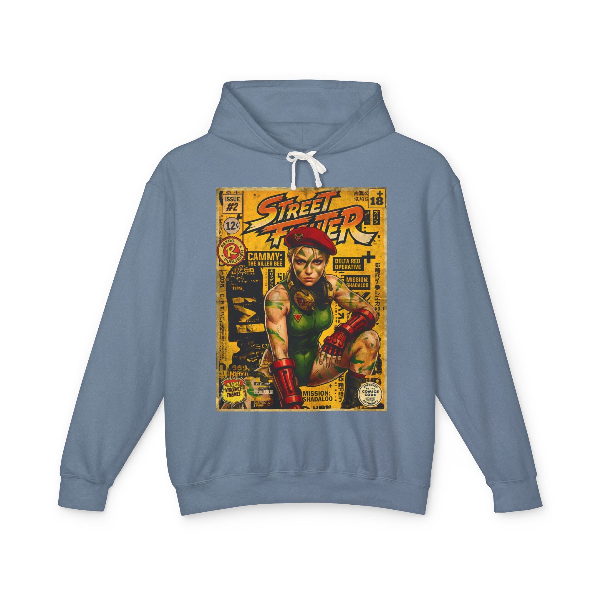 Cammy Street Fighter Comic Cover Hoodie