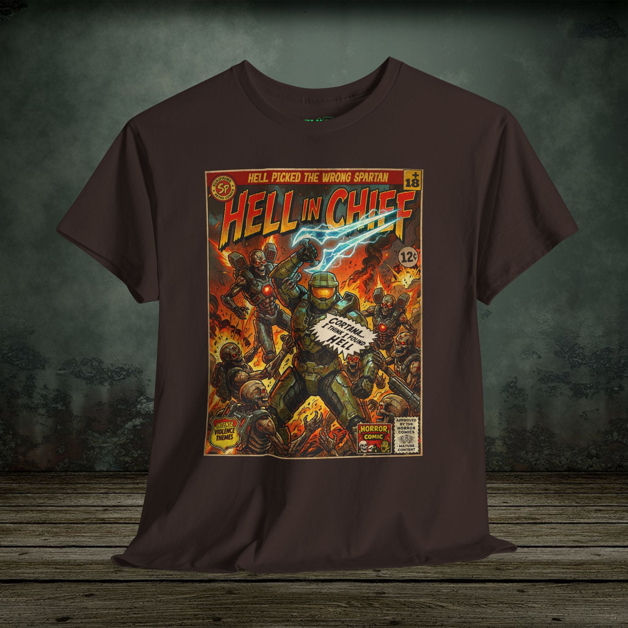 Hell in Chief | Vintage Retro Gaming T-Shirt