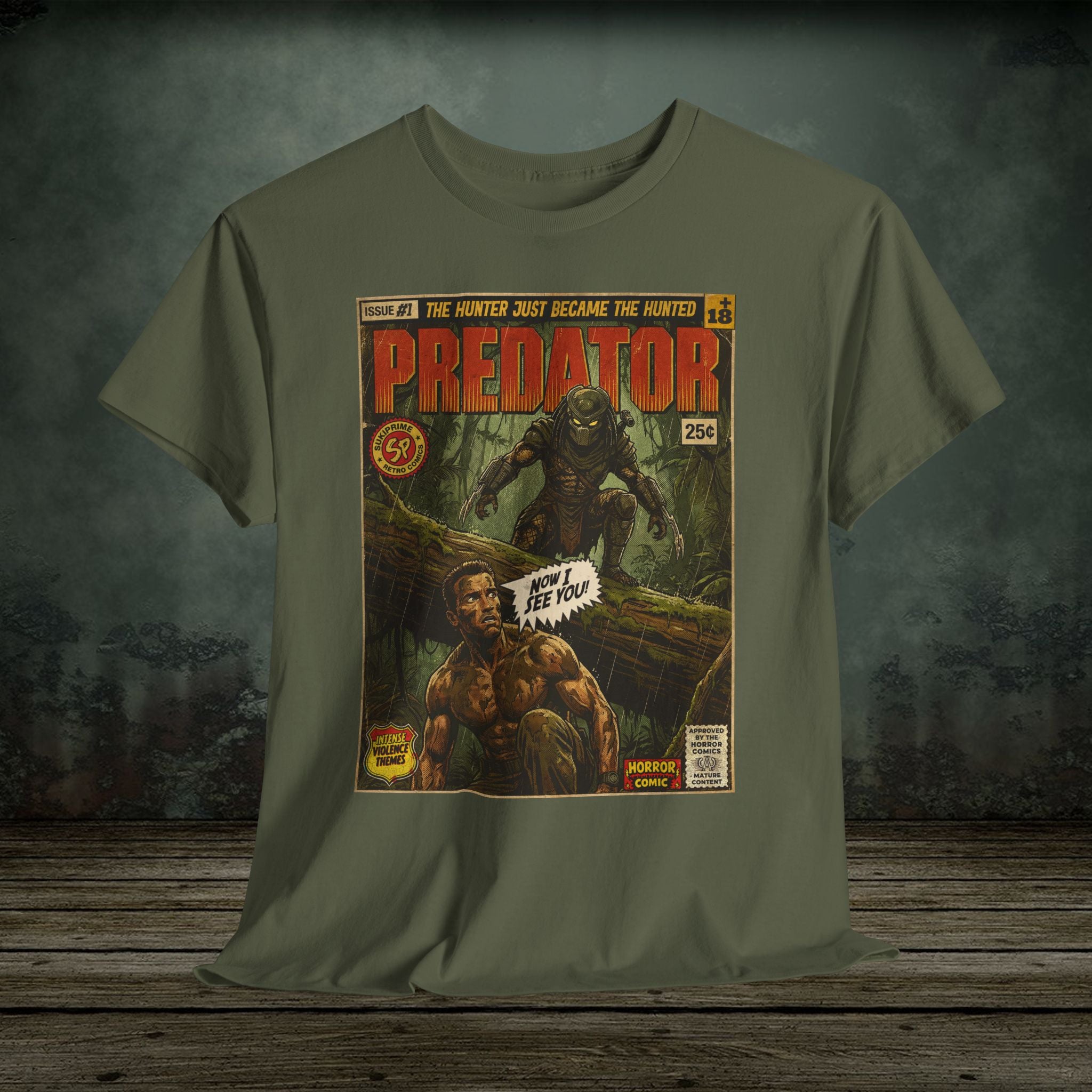 Predator Movie Vintage  T-Shirt