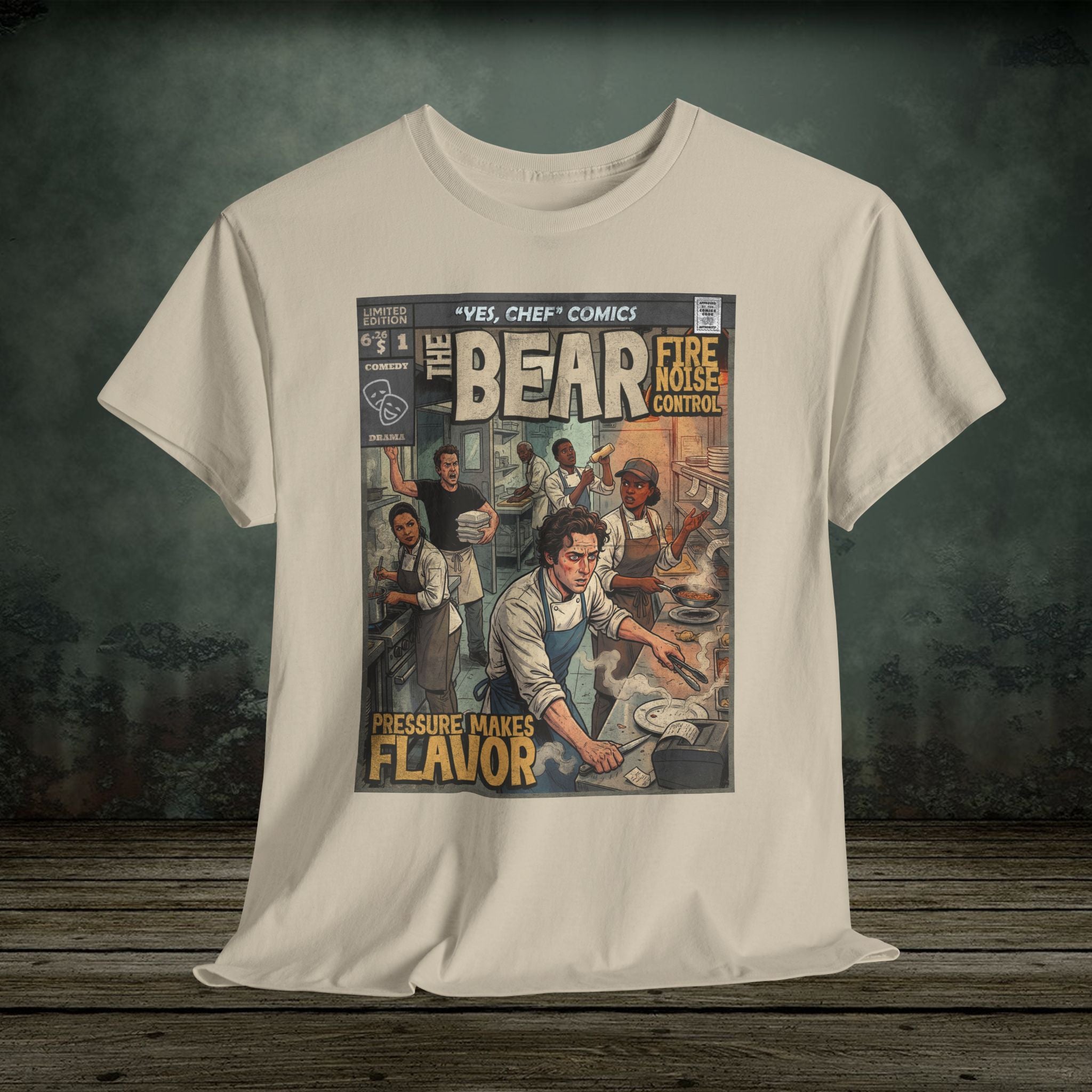 Fire, Noise, Control - Vintage Retro TV Series T-Shirt - SukiPrime