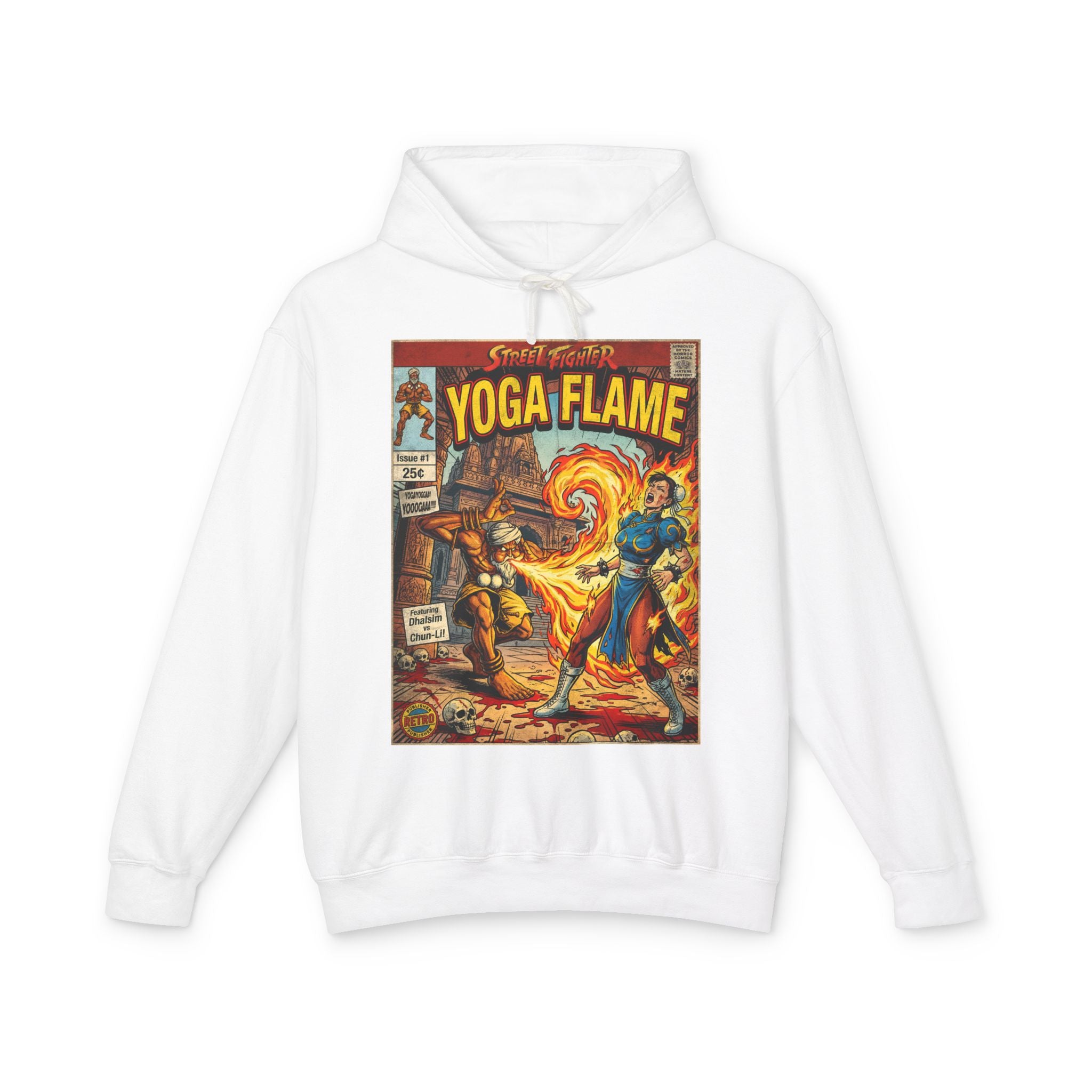 Dhalsim Street Fighter Comic Cover Hoodie