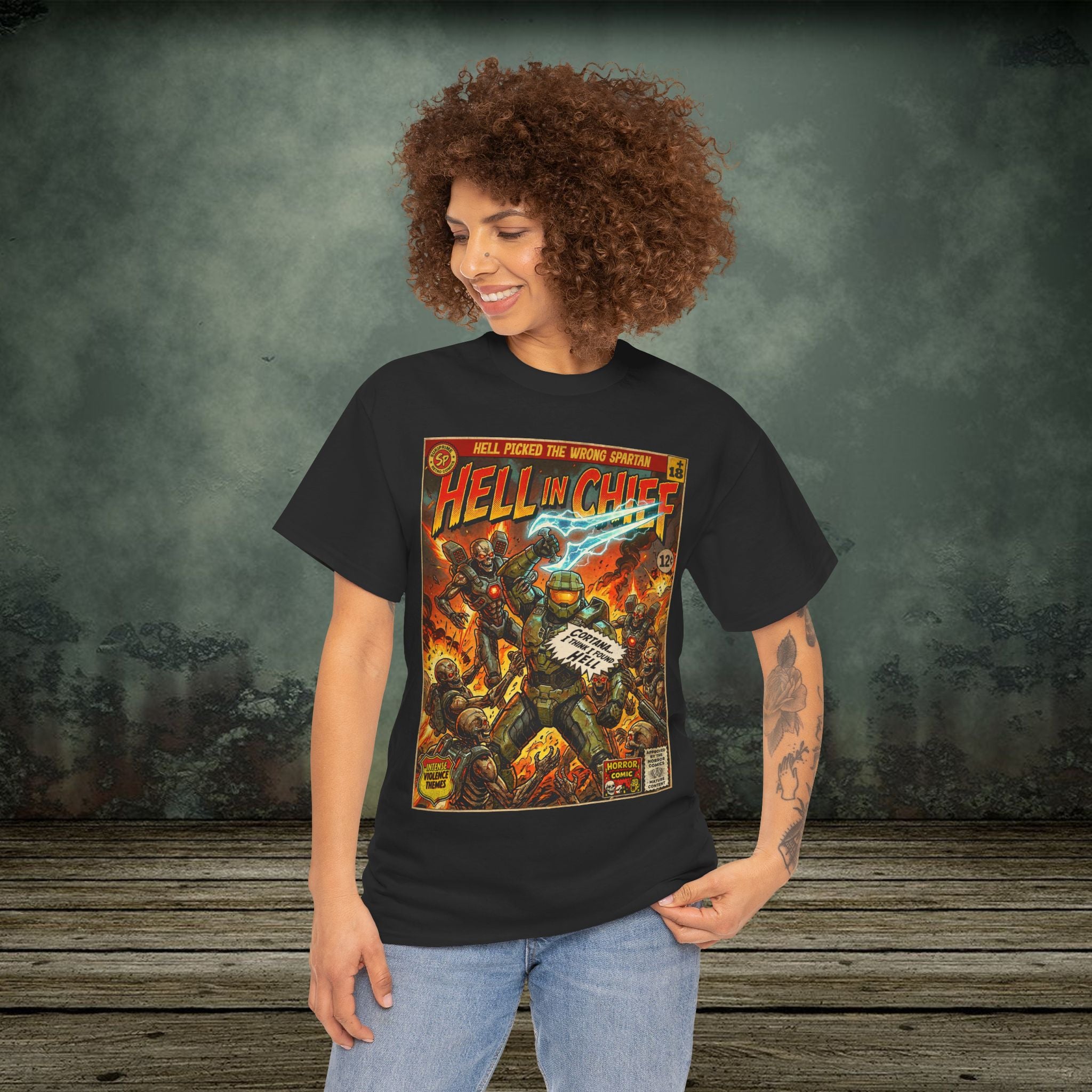 Hell in Chief | Vintage Retro Gaming T-Shirt