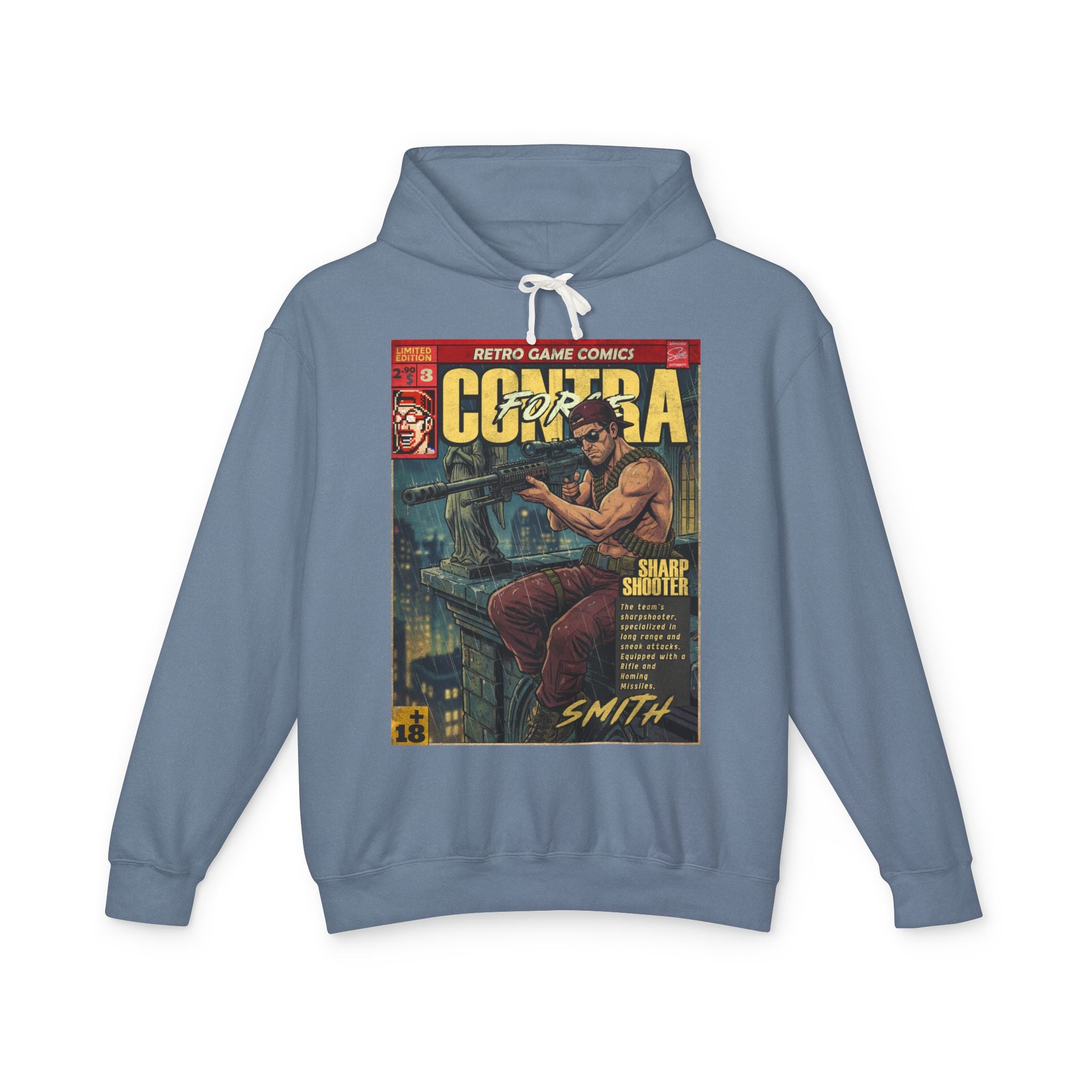Contra Force Comic Cover Hoodie