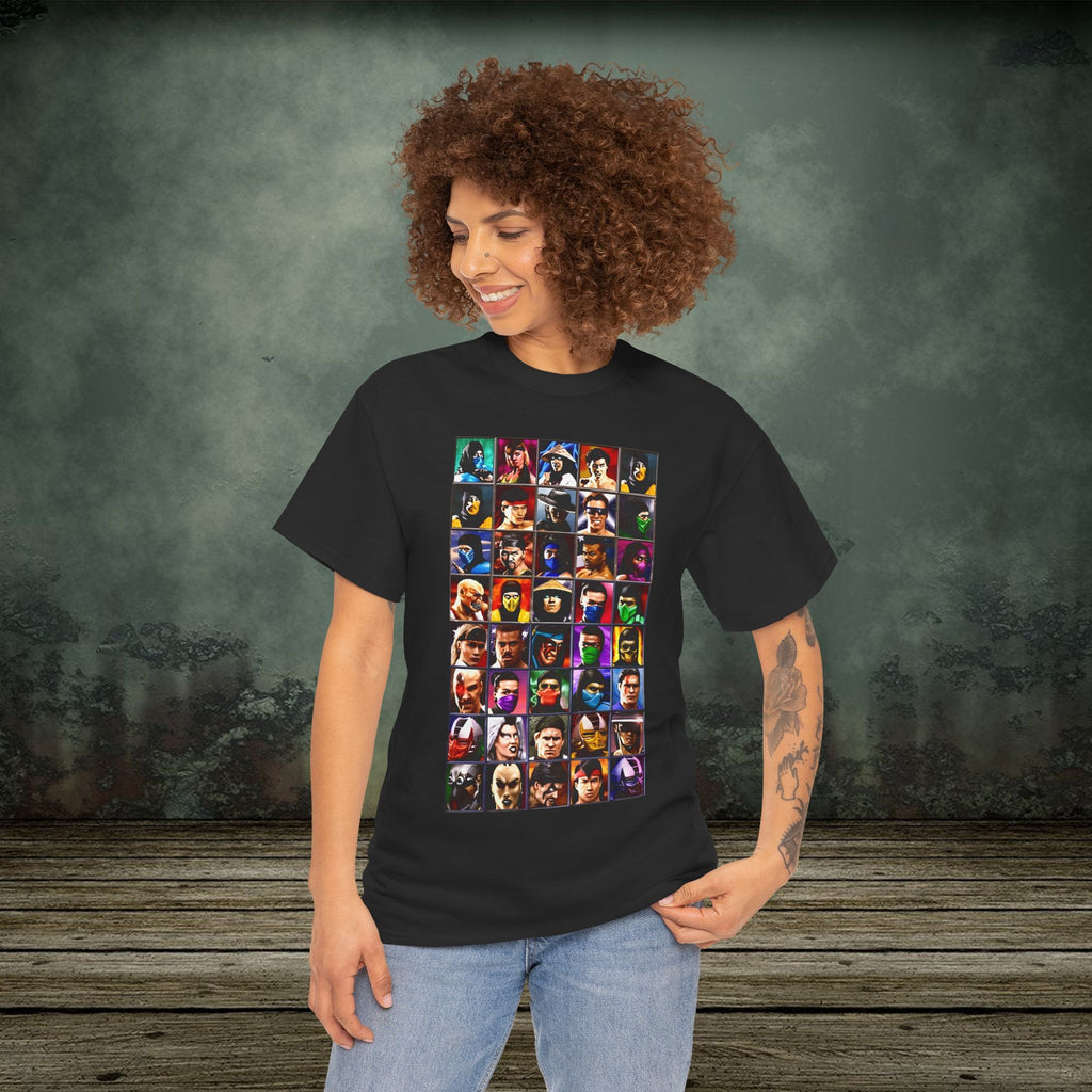Arcade Fighters Vintage Retro Gaming T-Shirt