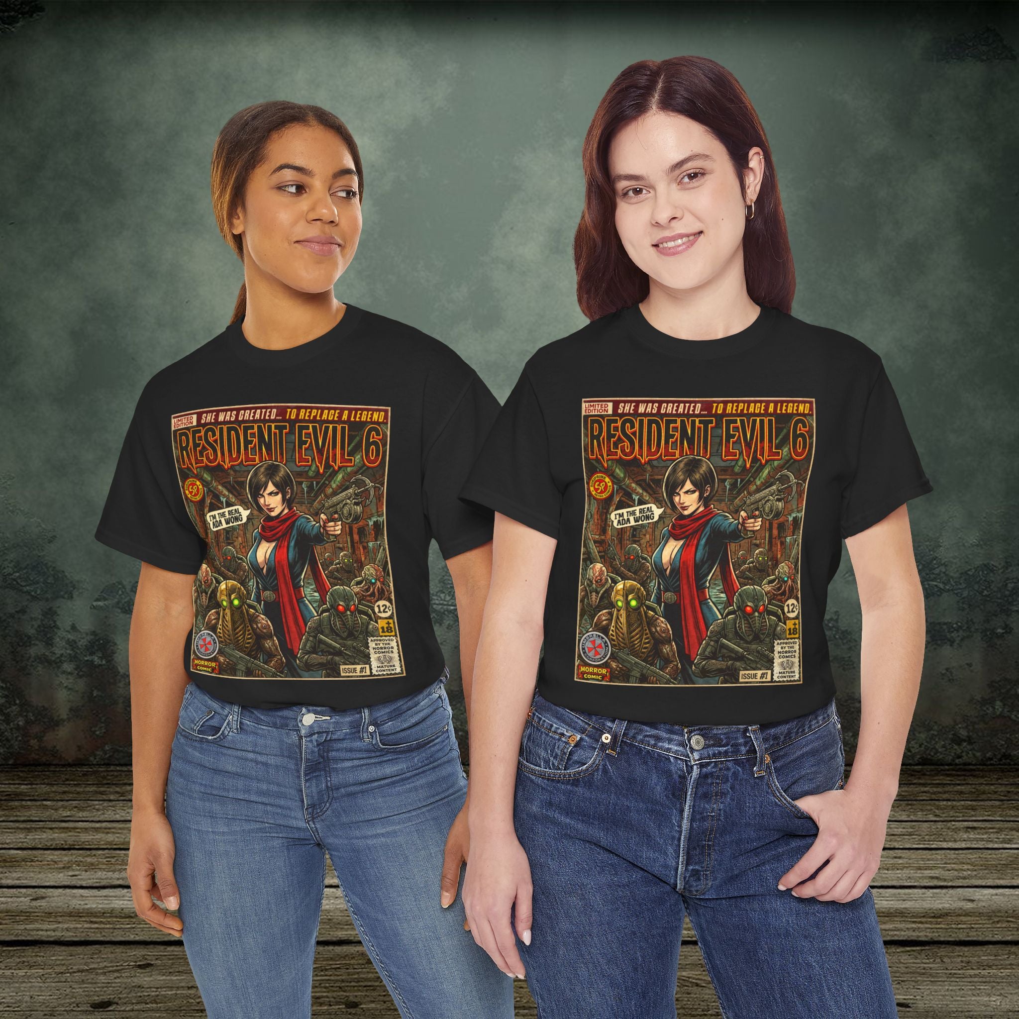 Resident Evil 6 Comic Art T-Shirt