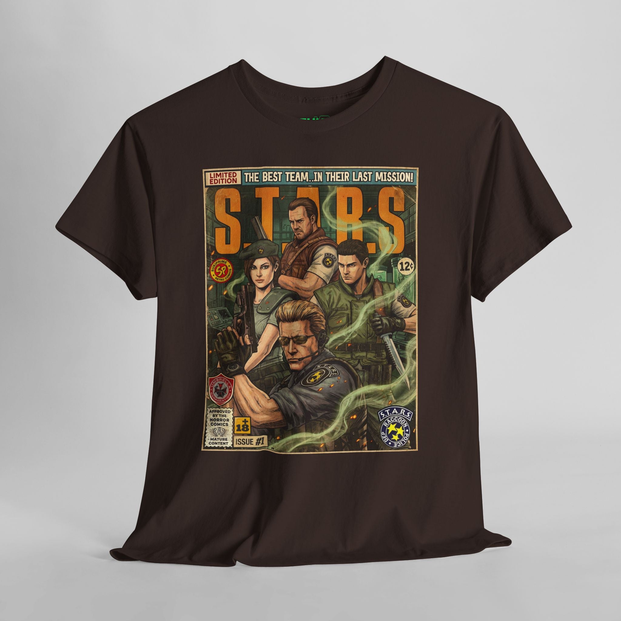 Resident Evil S.T.A.R.S Comic Art T-Shirt