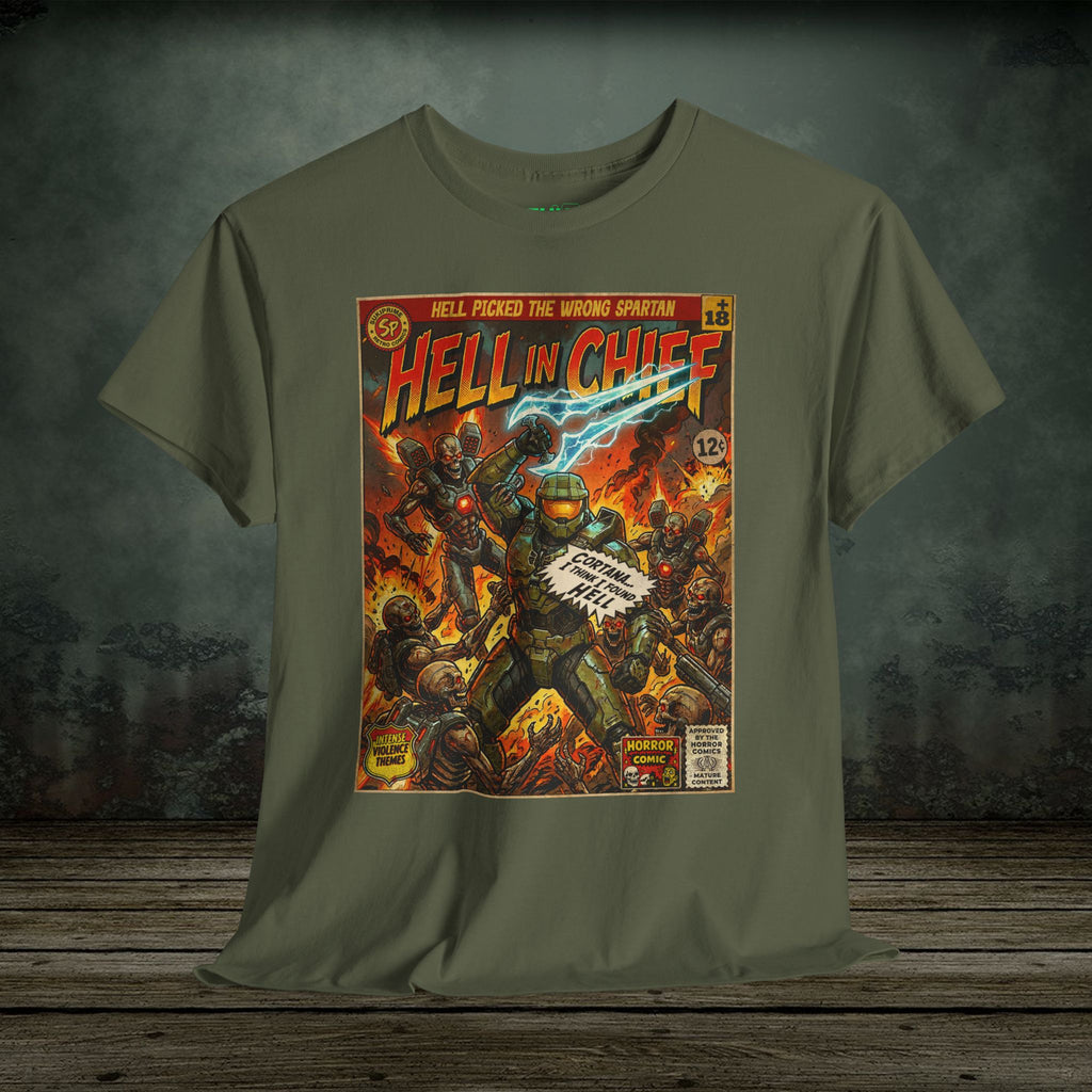Hell in Chief | Vintage Retro Gaming T-Shirt