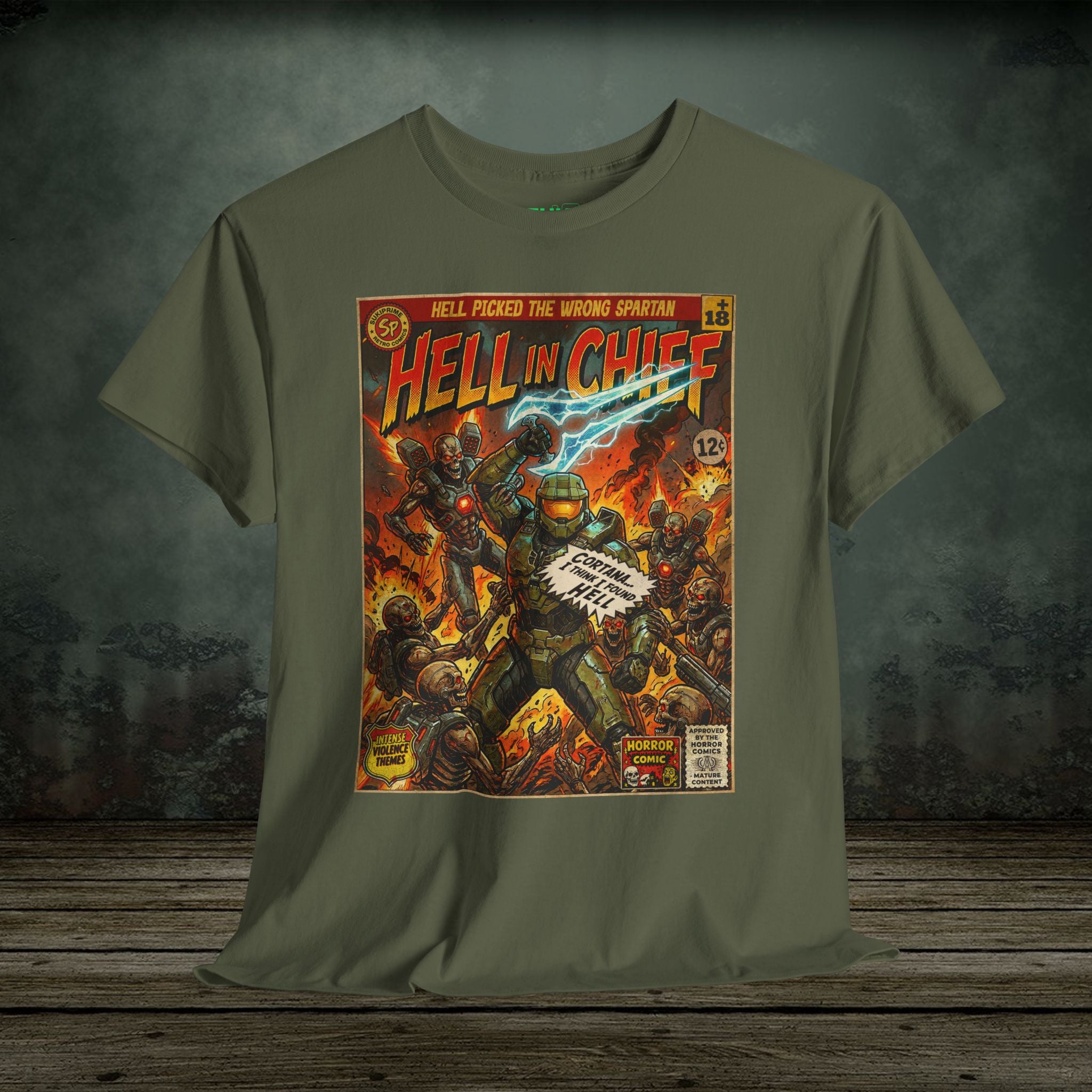 Hell in Chief | Vintage Retro Gaming T-Shirt