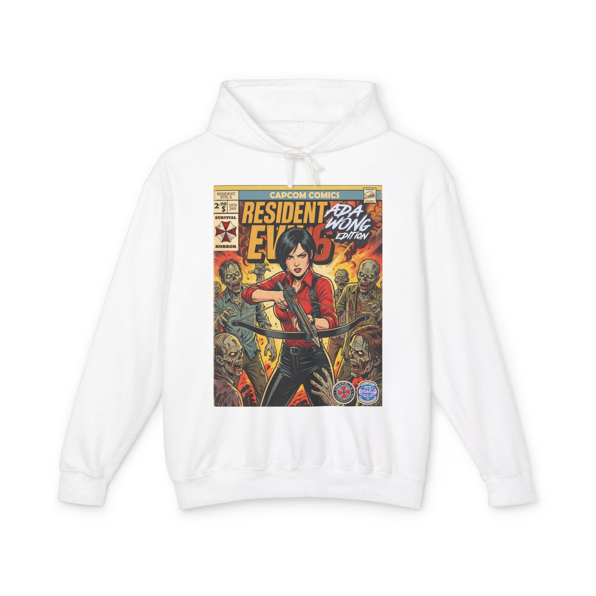 Ada Wong Resident Evil Comic Cover Hoodie