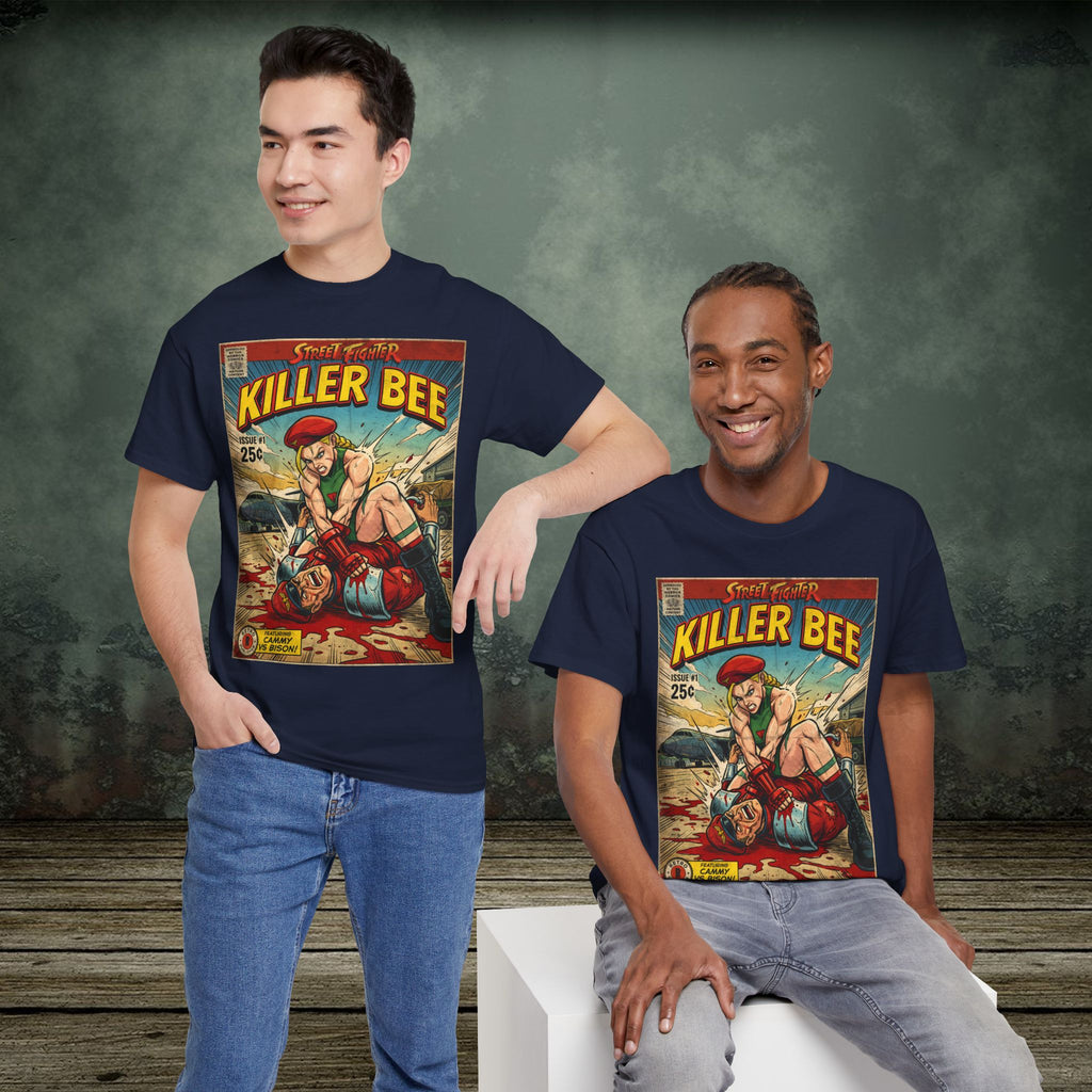 Street Fighter | Killer Bee | Vintage Retro Gaming T-Shirt